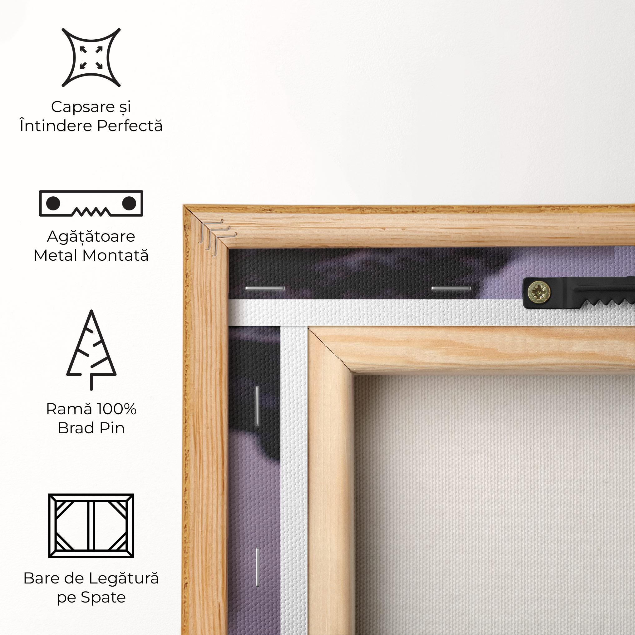 Tablou Canvas Blue Color Water mockup 5