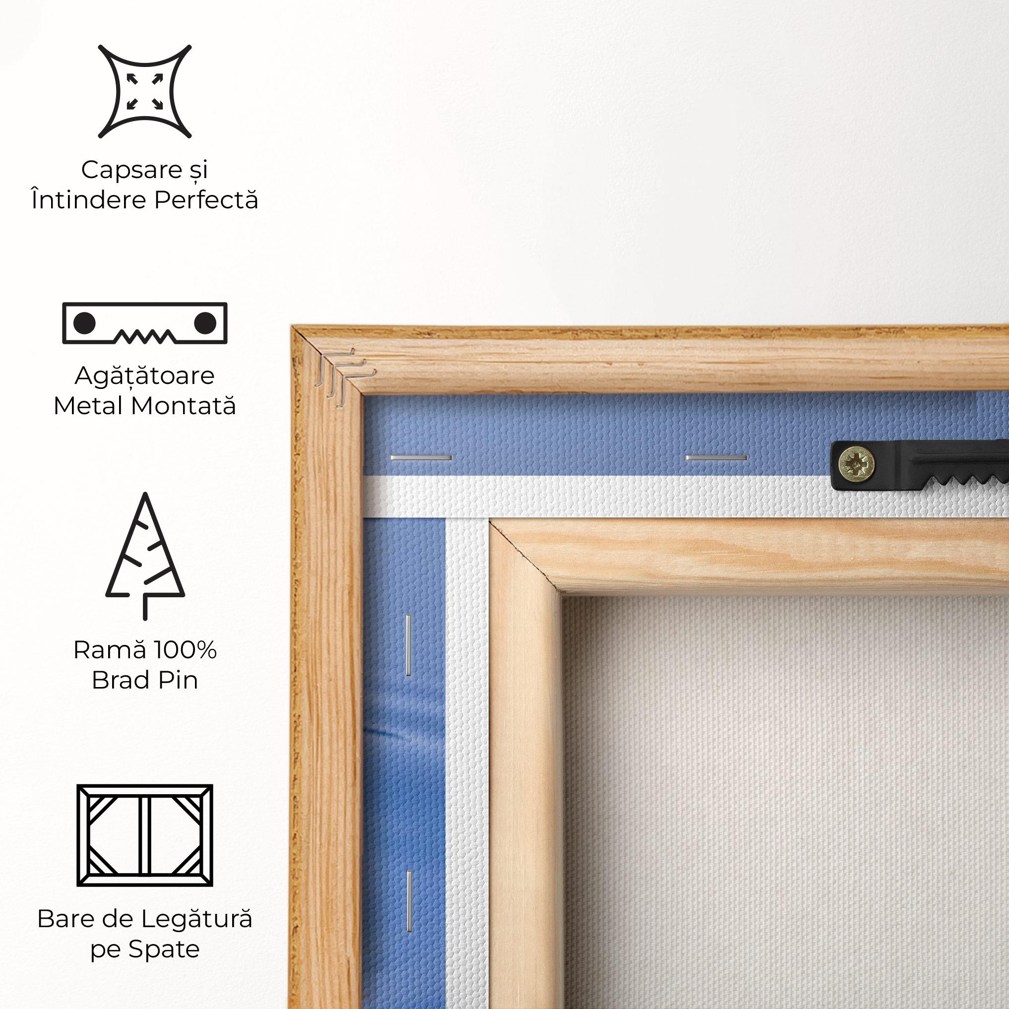 Tablou Canvas Frozen Drops mockup 5