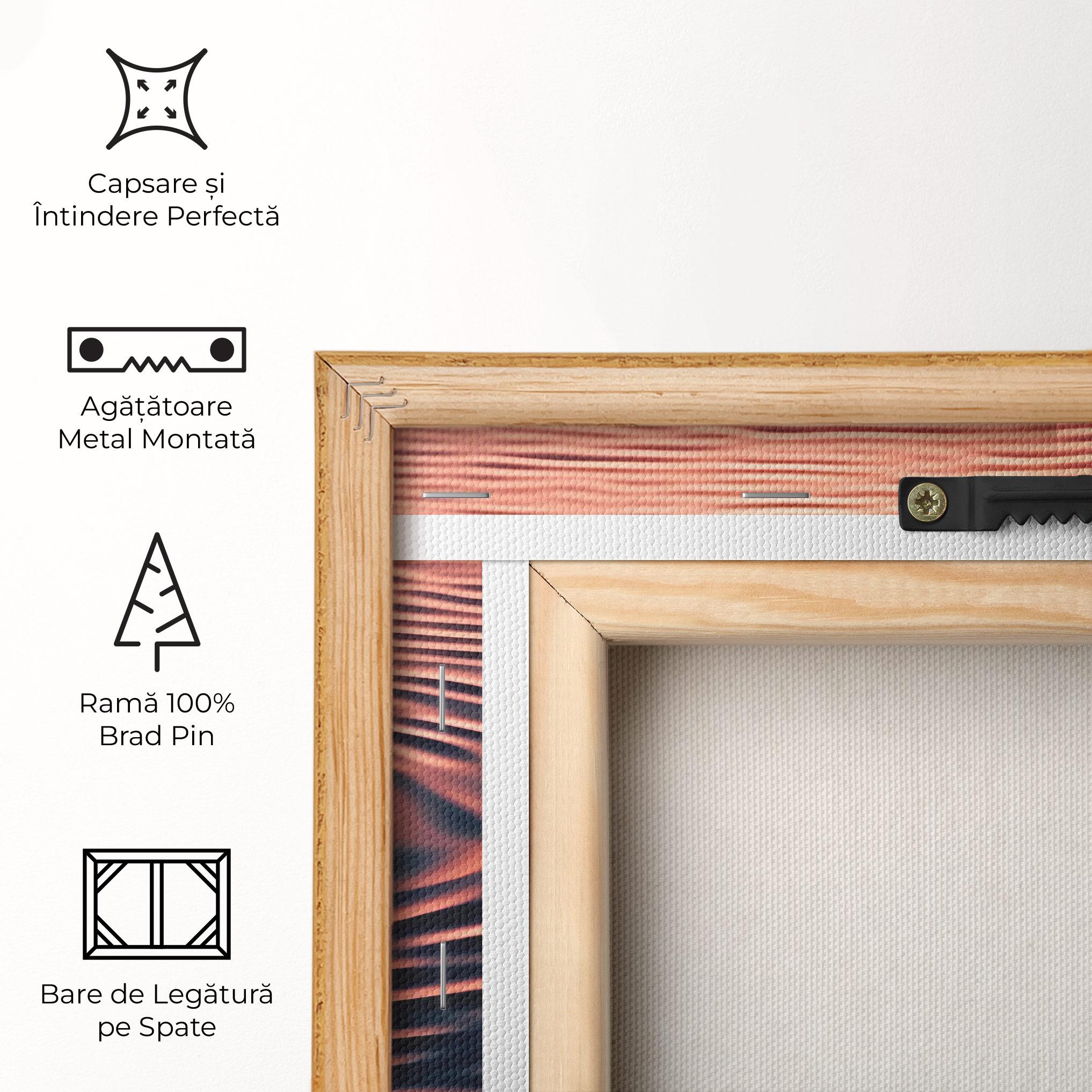 Tablou Canvas Red Blue Water mockup 5