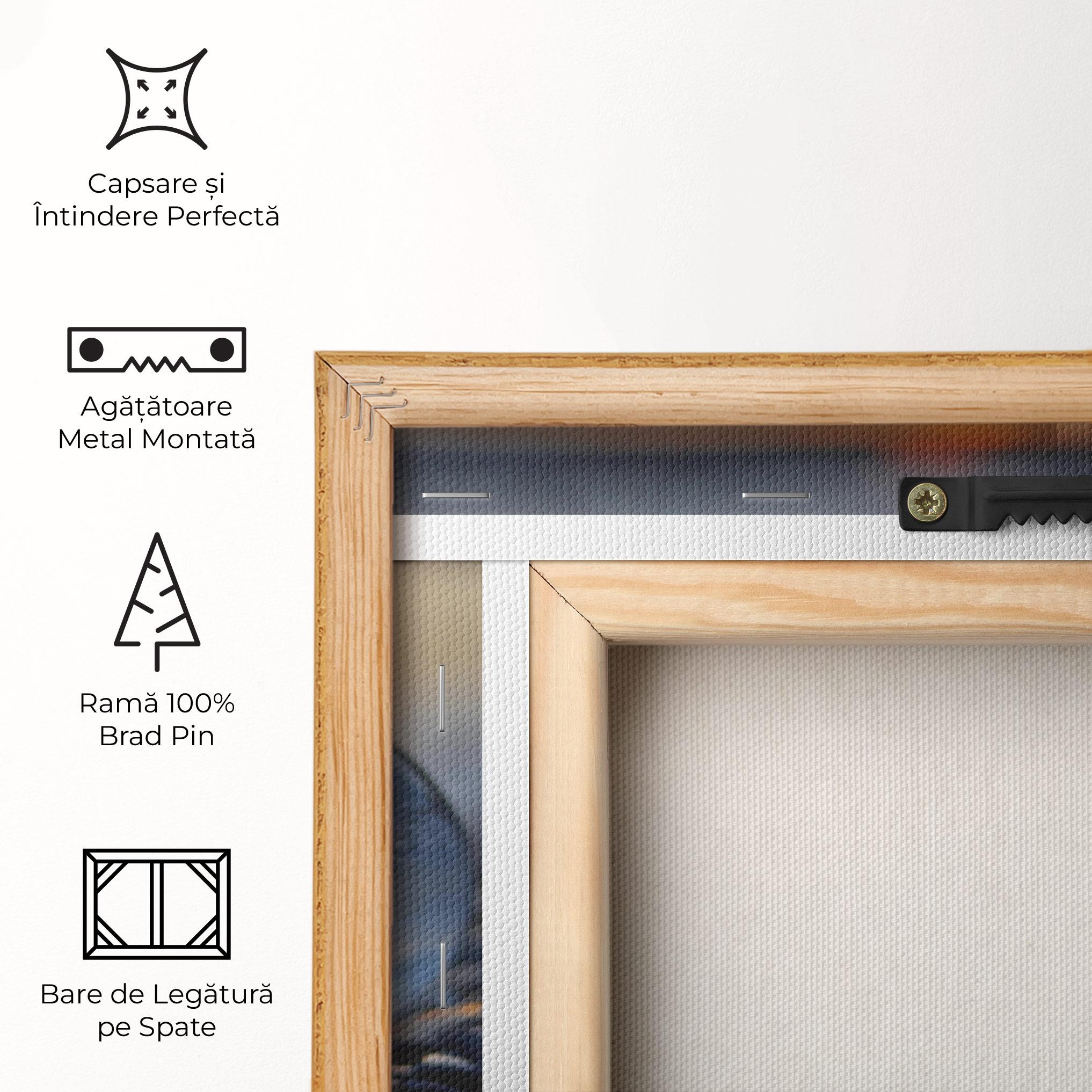 Tablou Canvas Sunset Lensball mockup 5