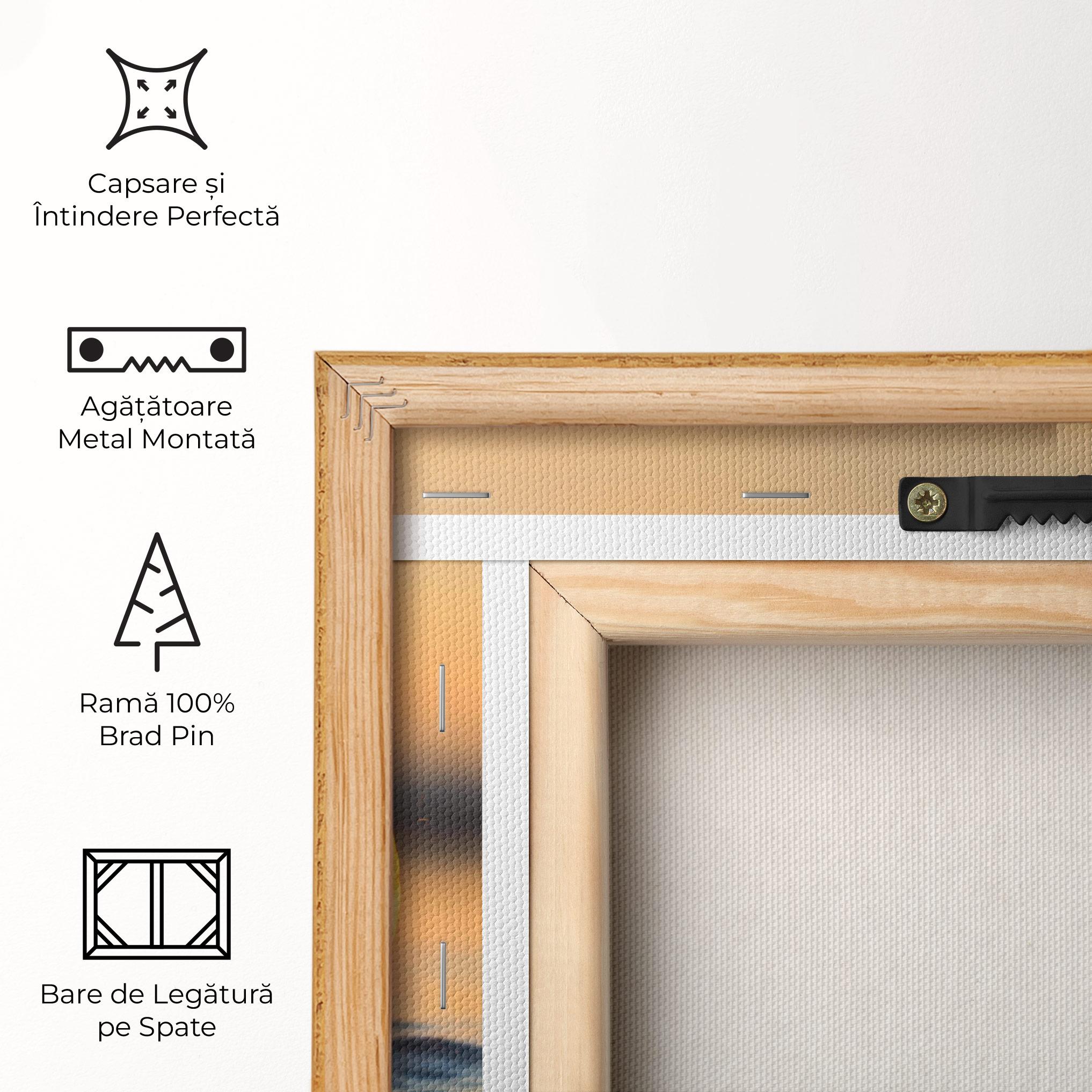 Tablou Canvas Water Bubble Reflecting mockup 5