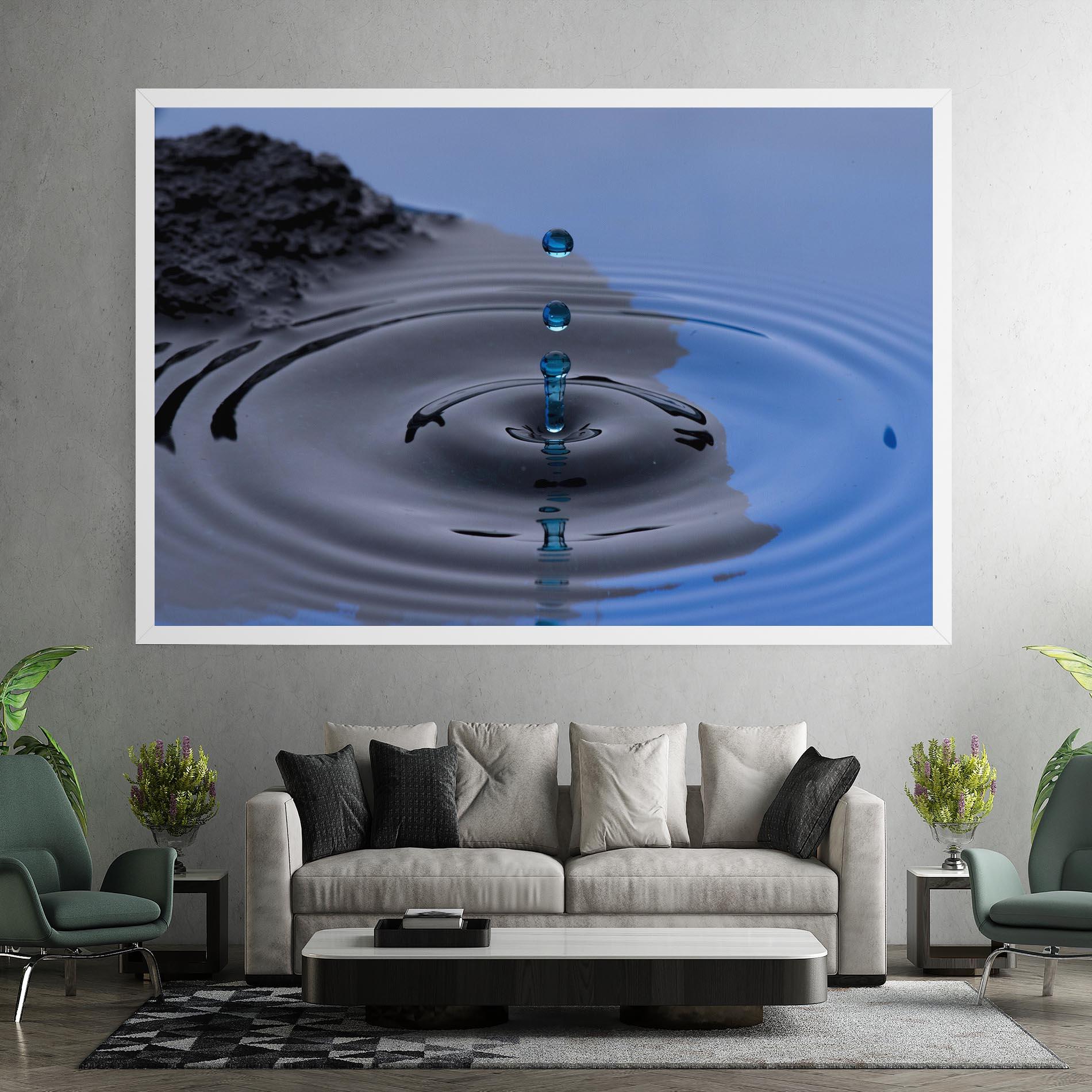 Tablou Canvas Frozen Drops mockup 7