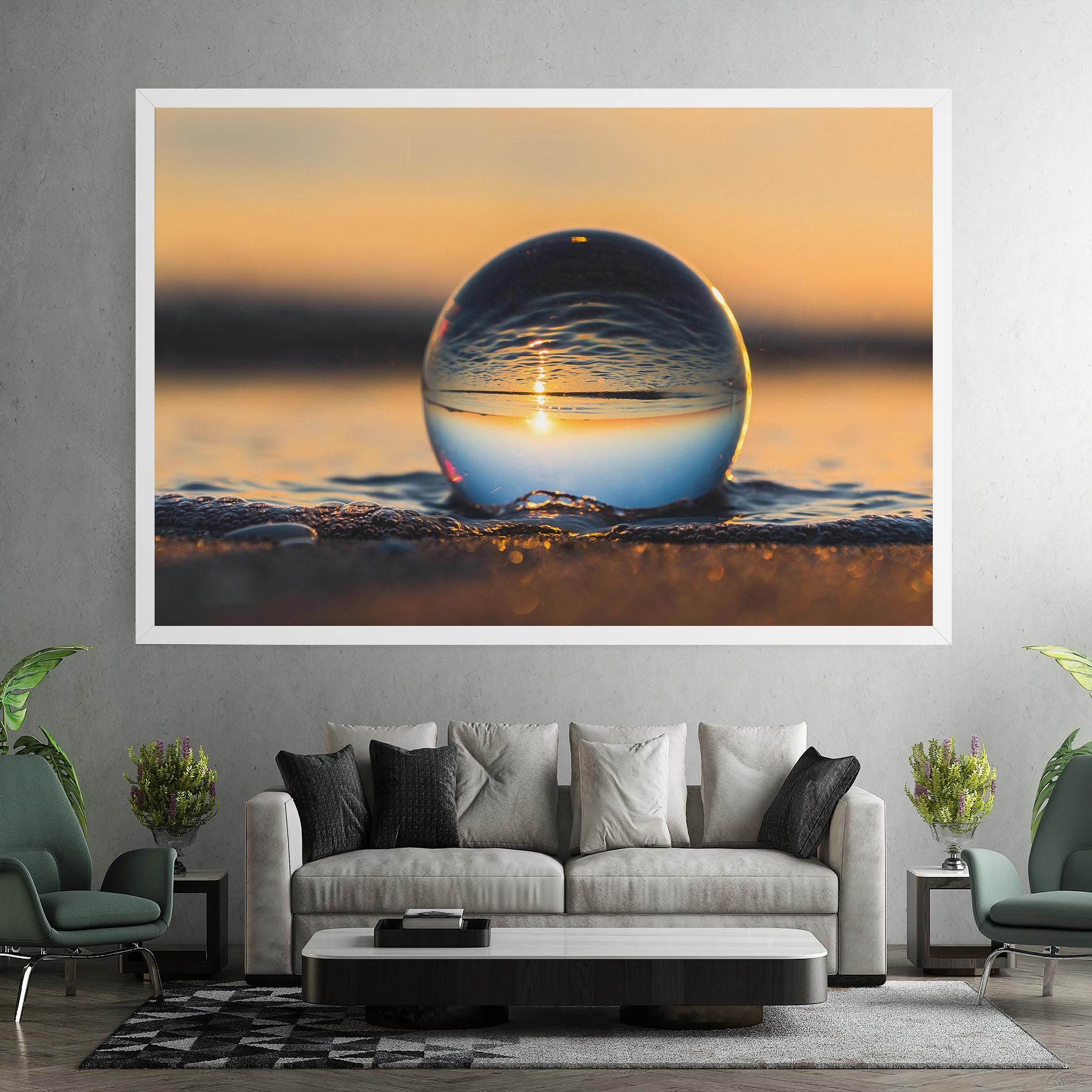 Water Bubble Reflecting mockup 7