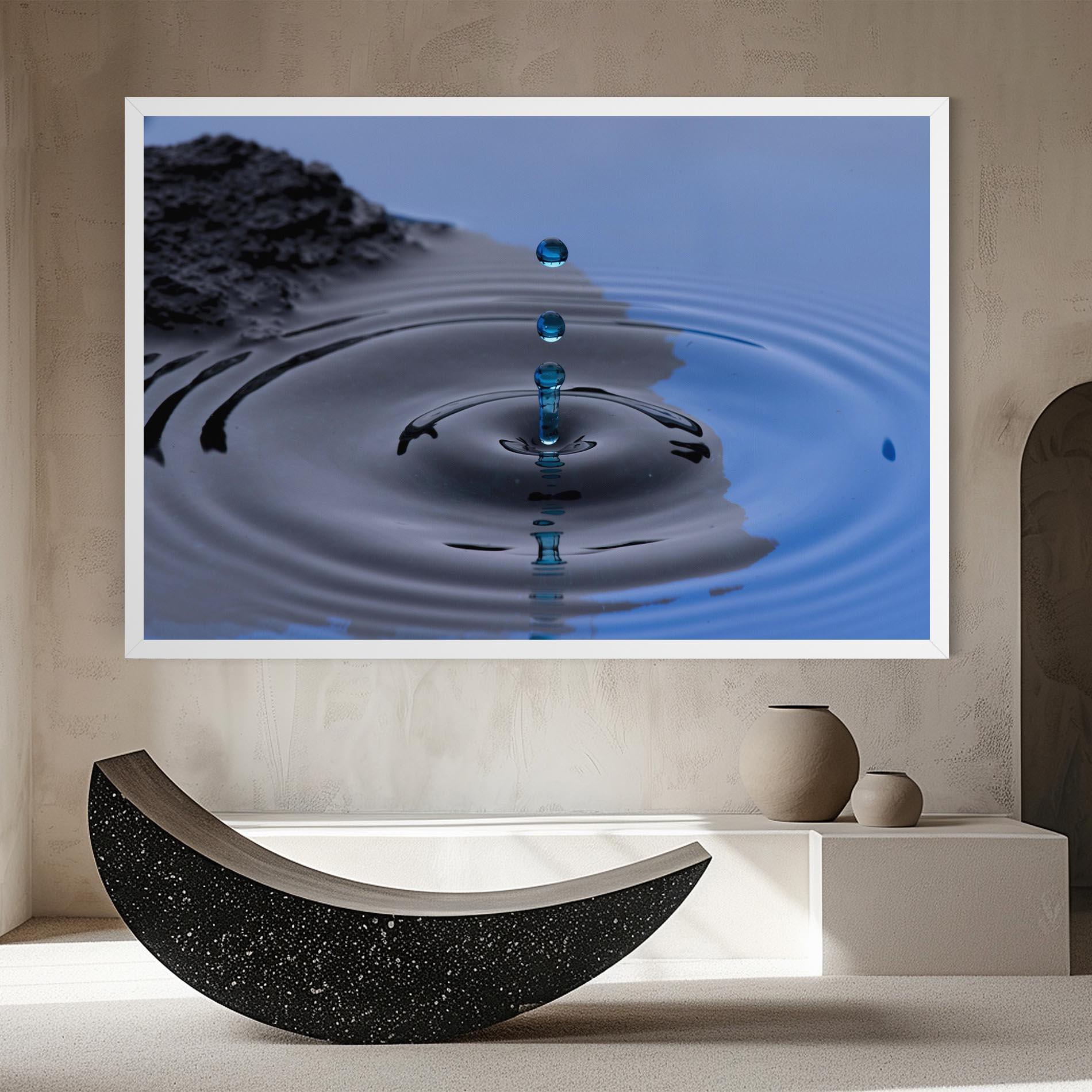 Tablou Canvas Frozen Drops mockup 8