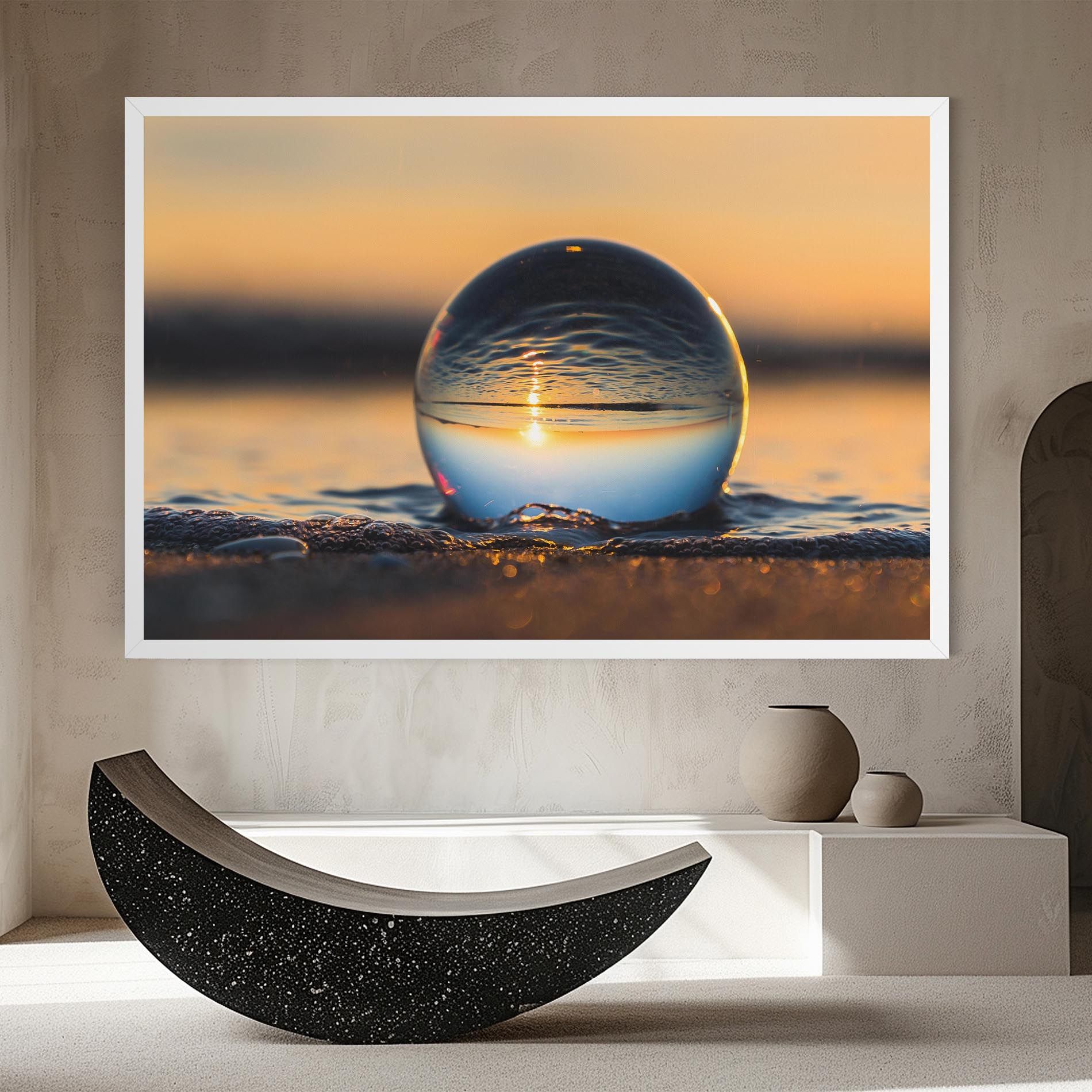 Water Bubble Reflecting mockup 8