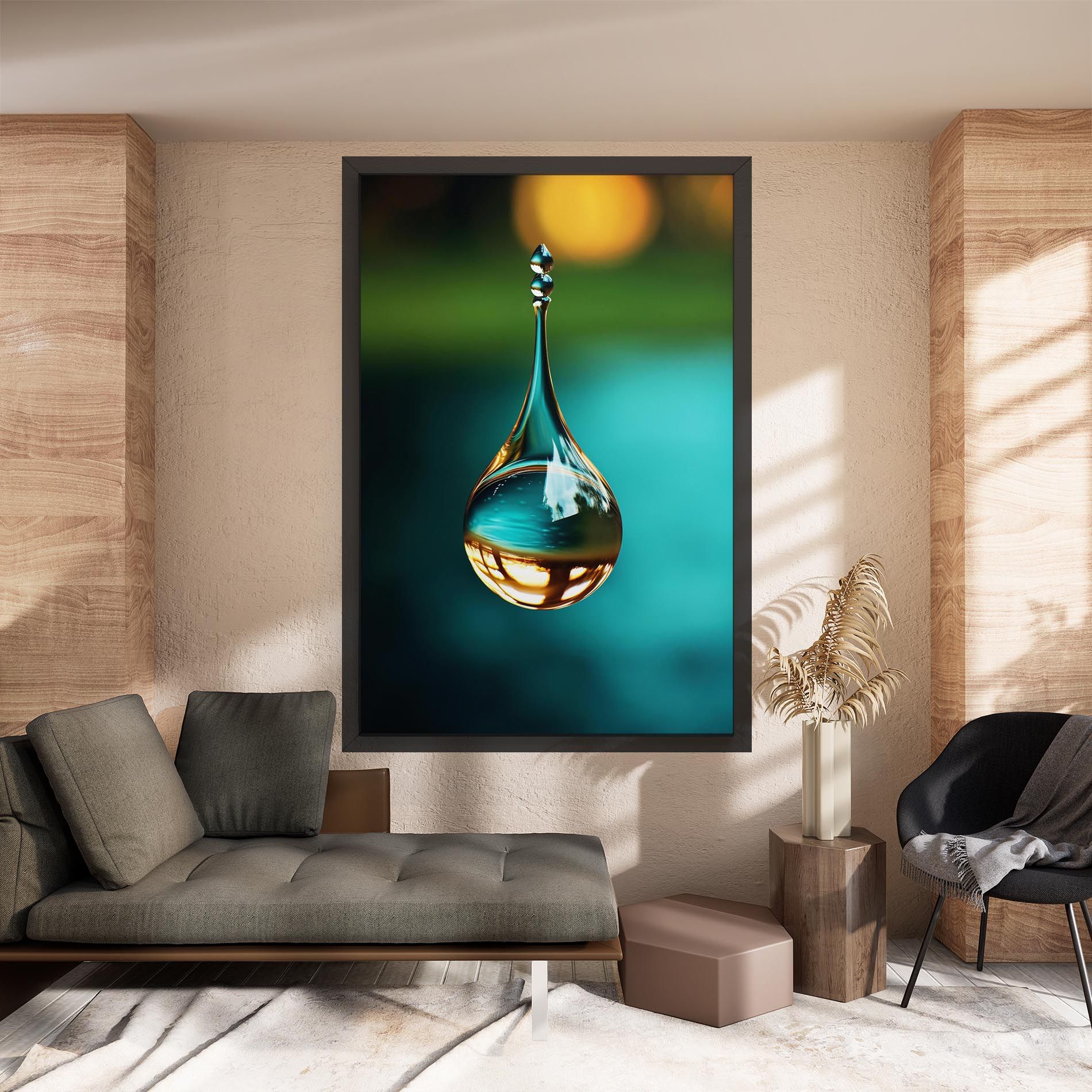 Big Green Drop mockup 8