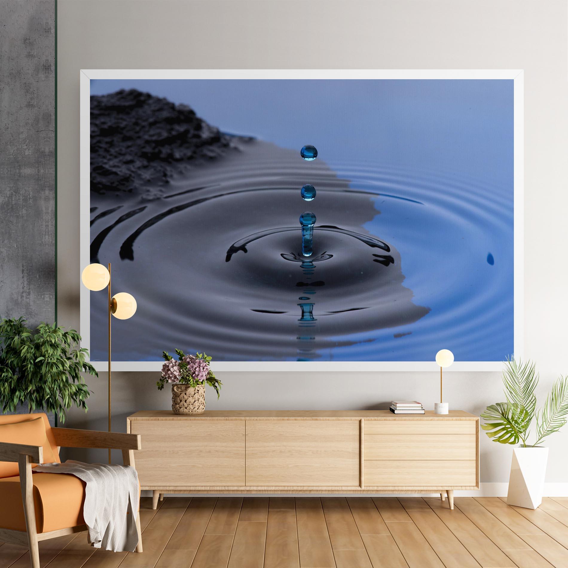 Tablou Canvas Frozen Drops mockup 9