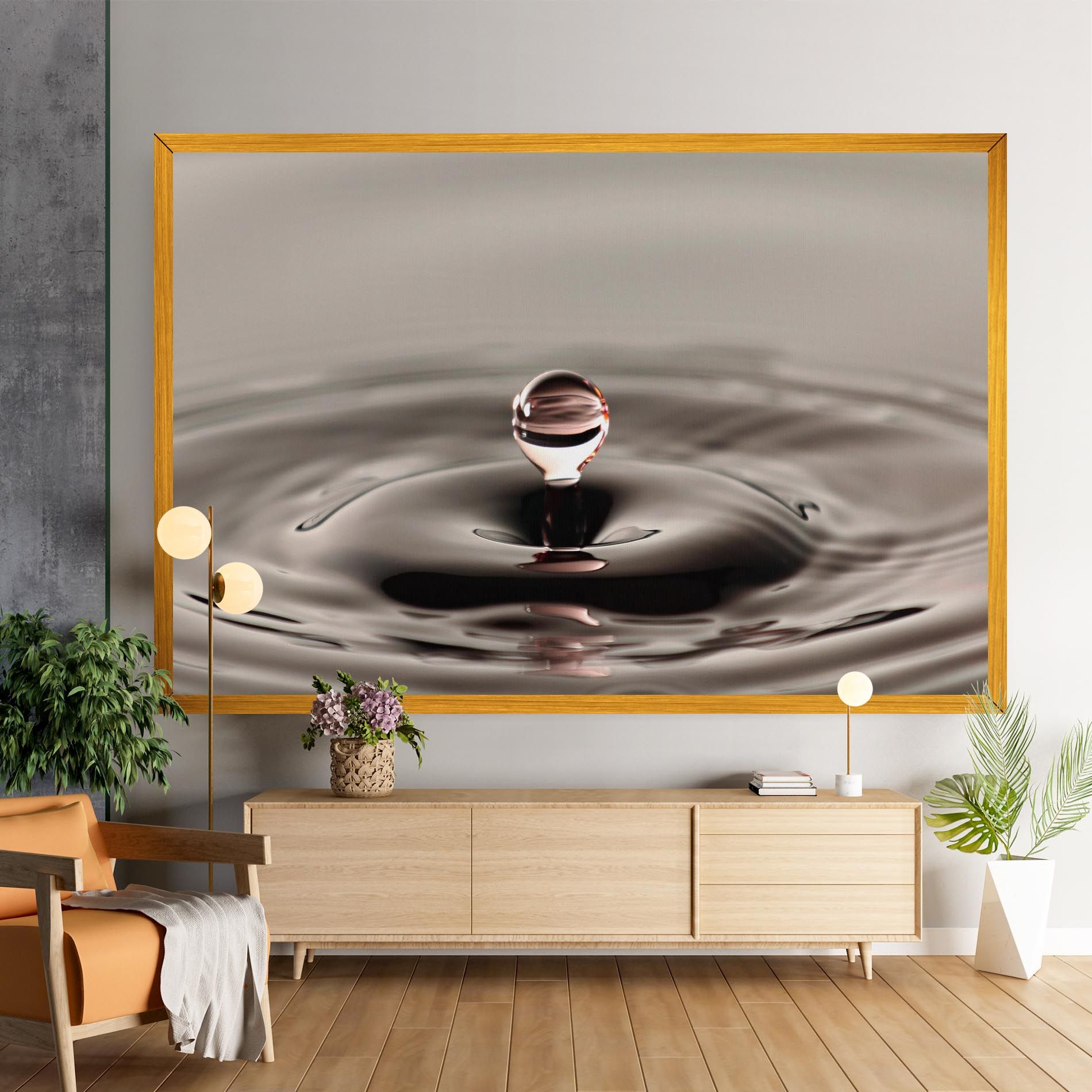 Close Red Water Drop mockup 9