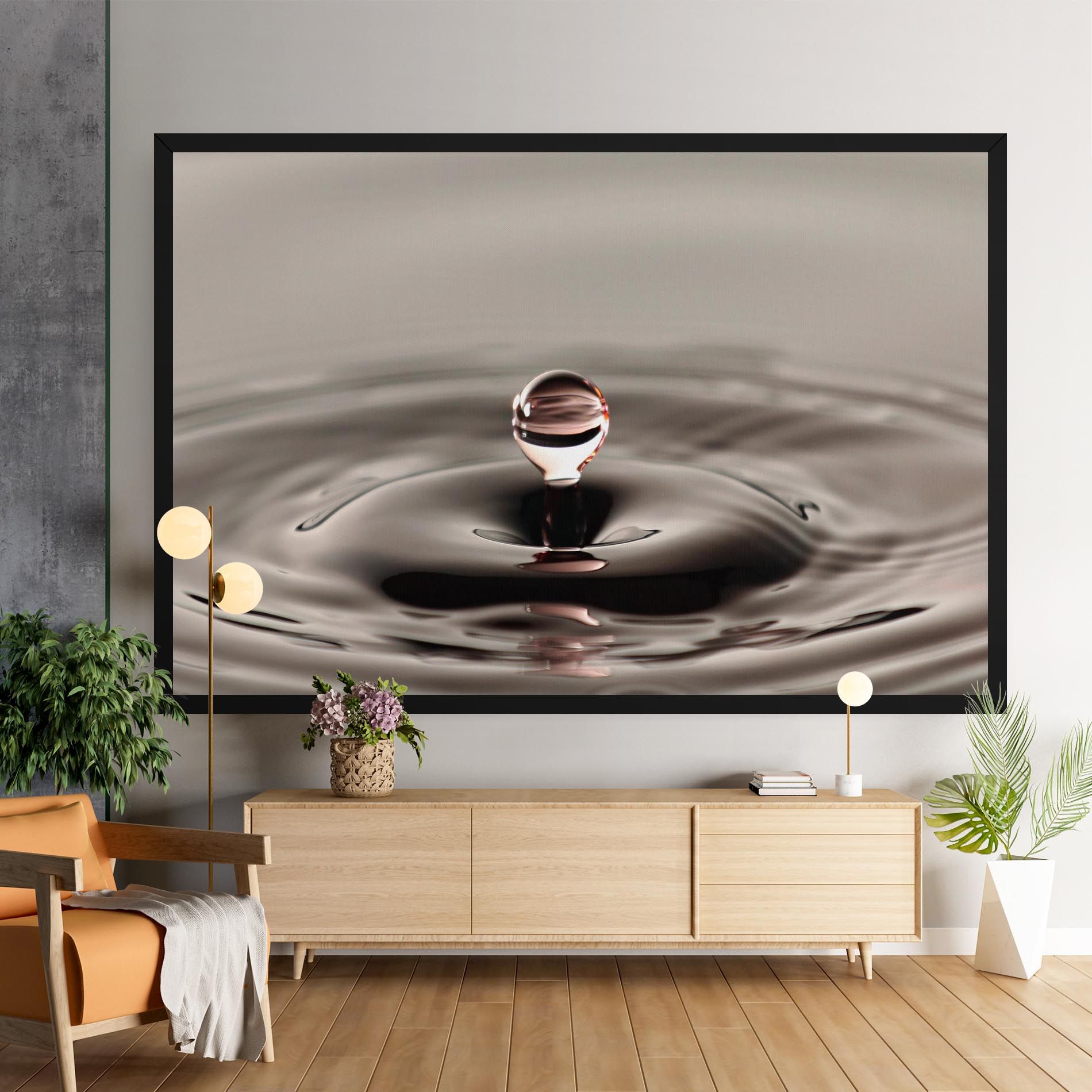 Close Red Water Drop mockup 9