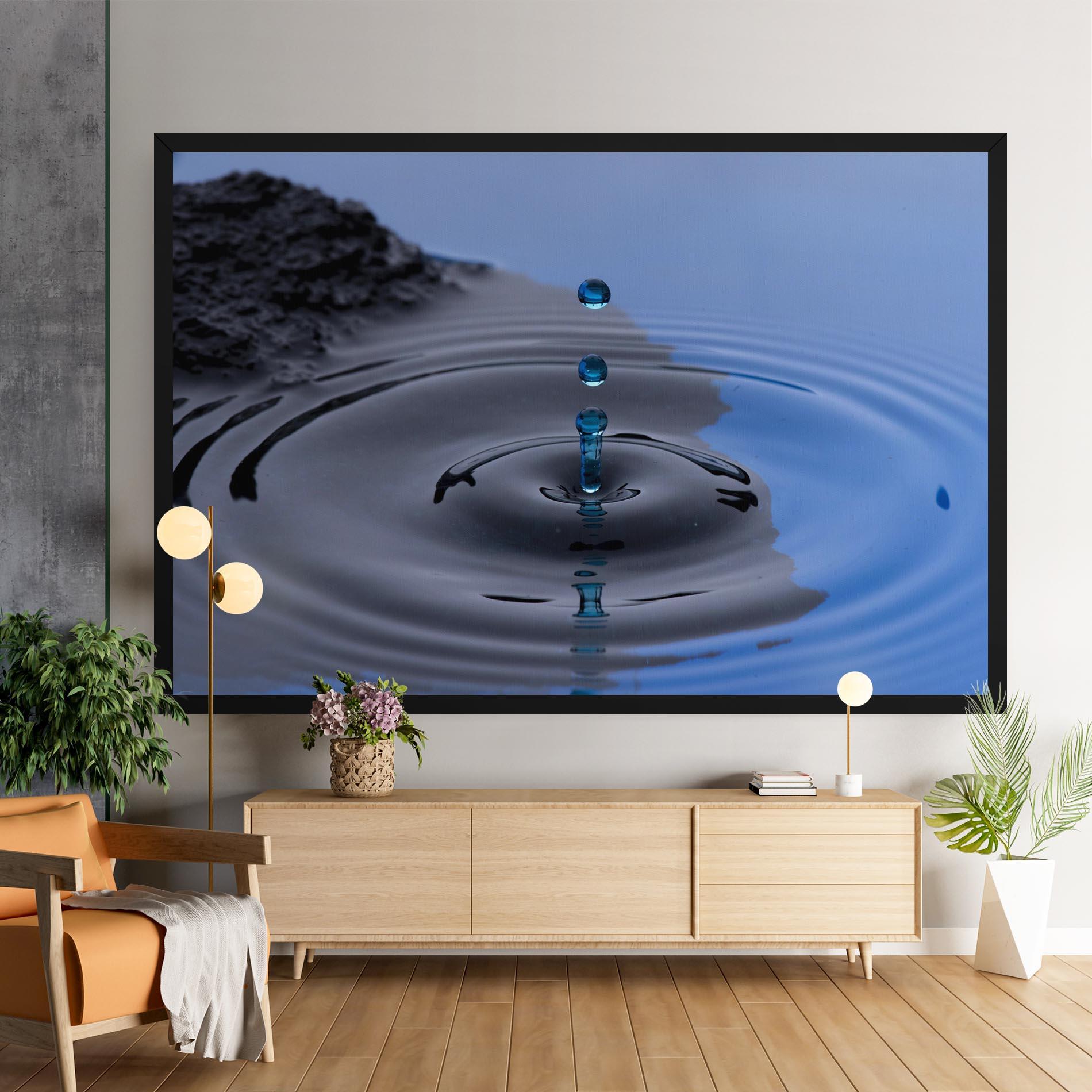 Tablou Canvas Frozen Drops mockup 9