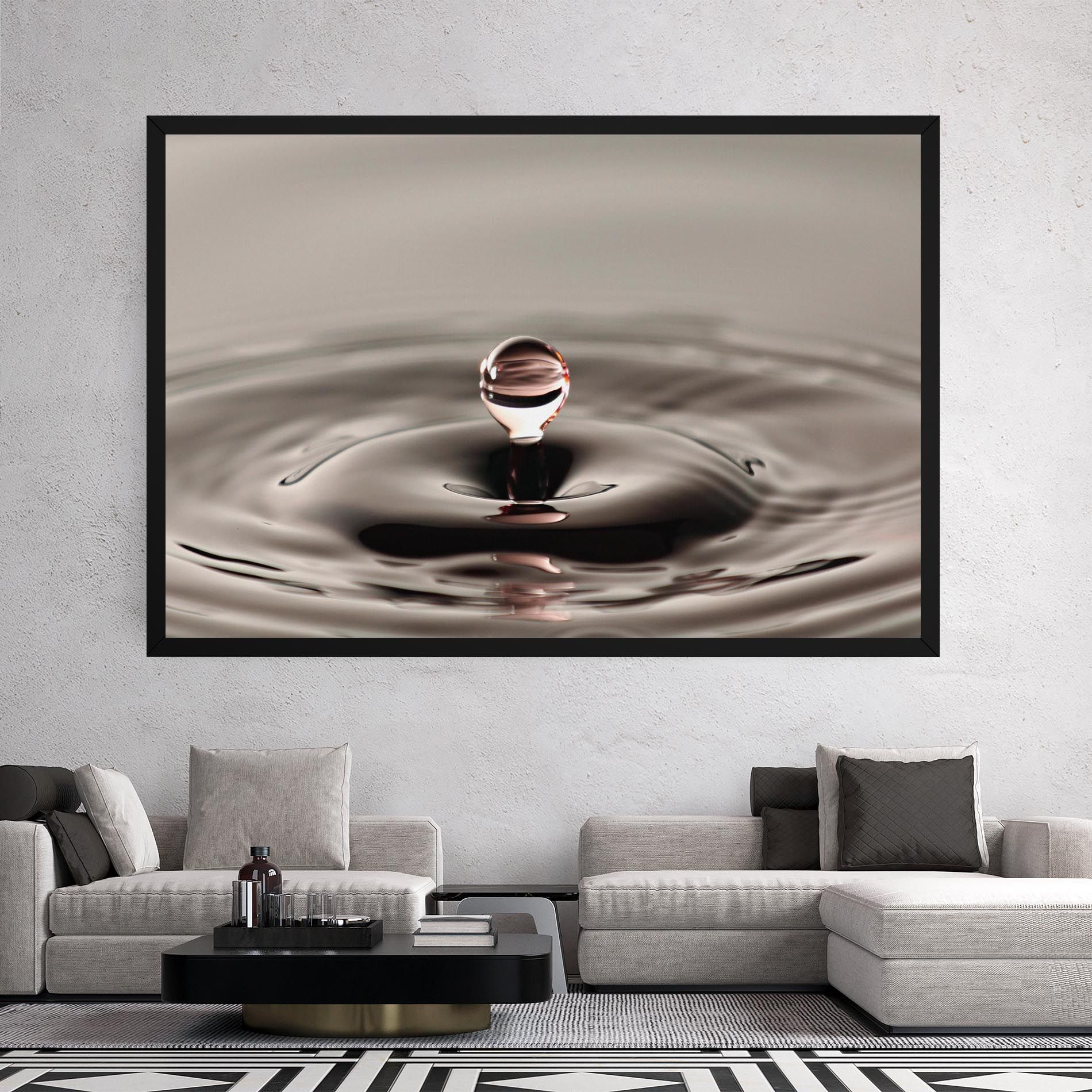 Close Red Water Drop mockup 2