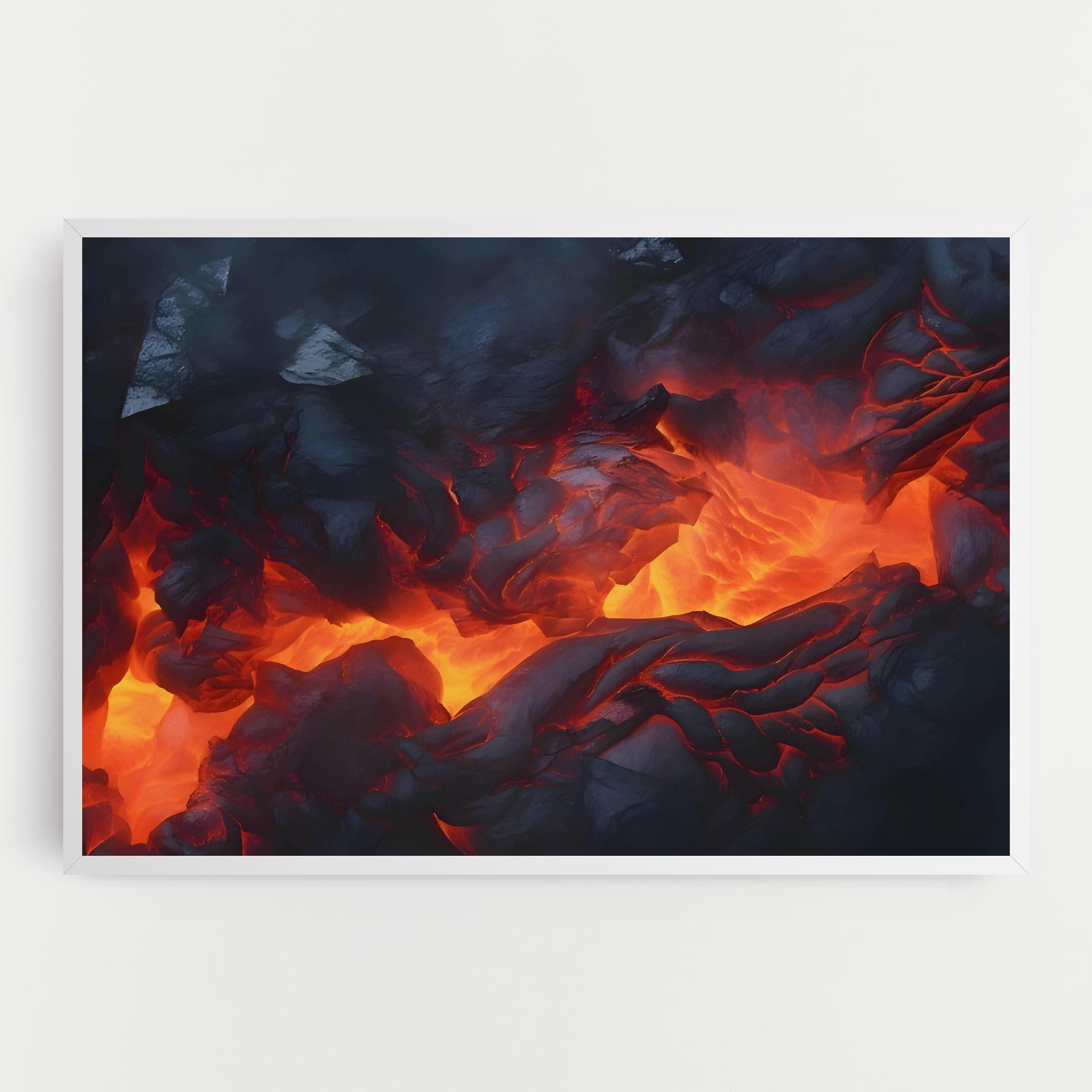 Tablou Canvas Lava Art mockup 0