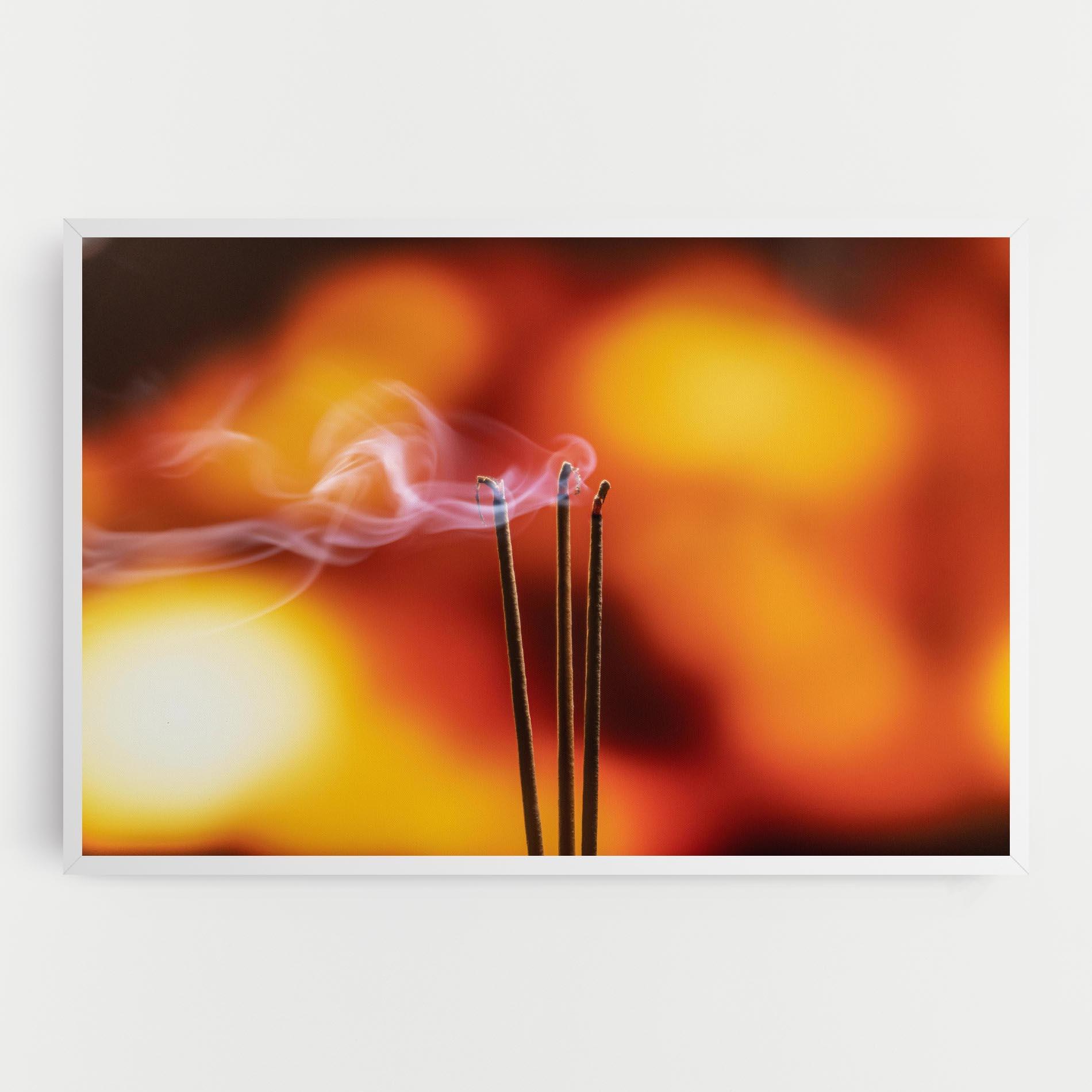 Tablou Canvas Sticks Burning mockup 0