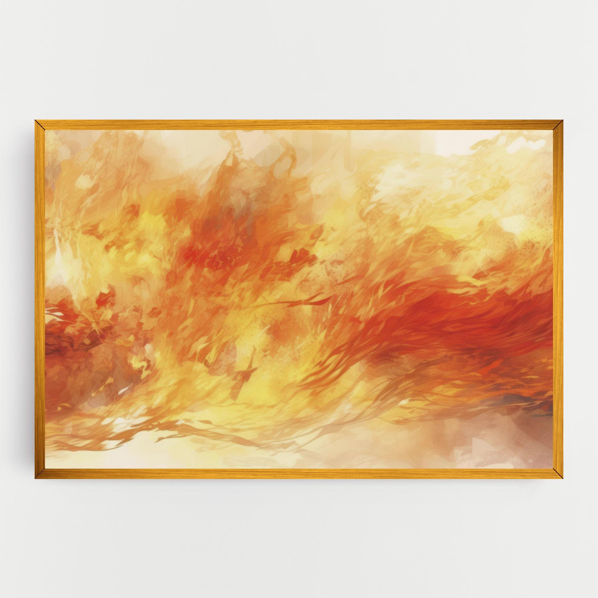 Tablou Canvas Burning Sparkle mockup 0