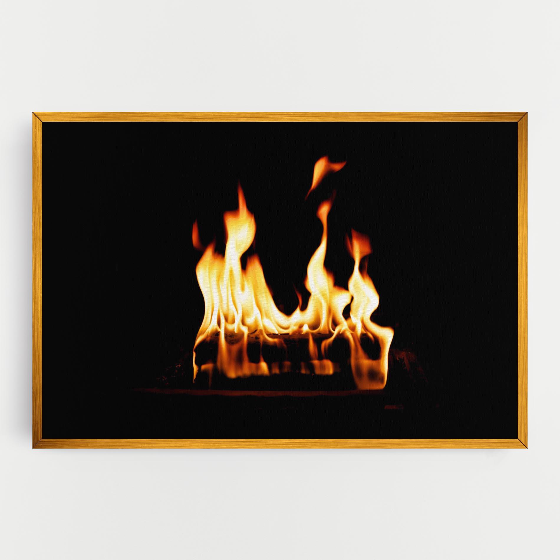 Tablou Canvas Calm Fire mockup 0