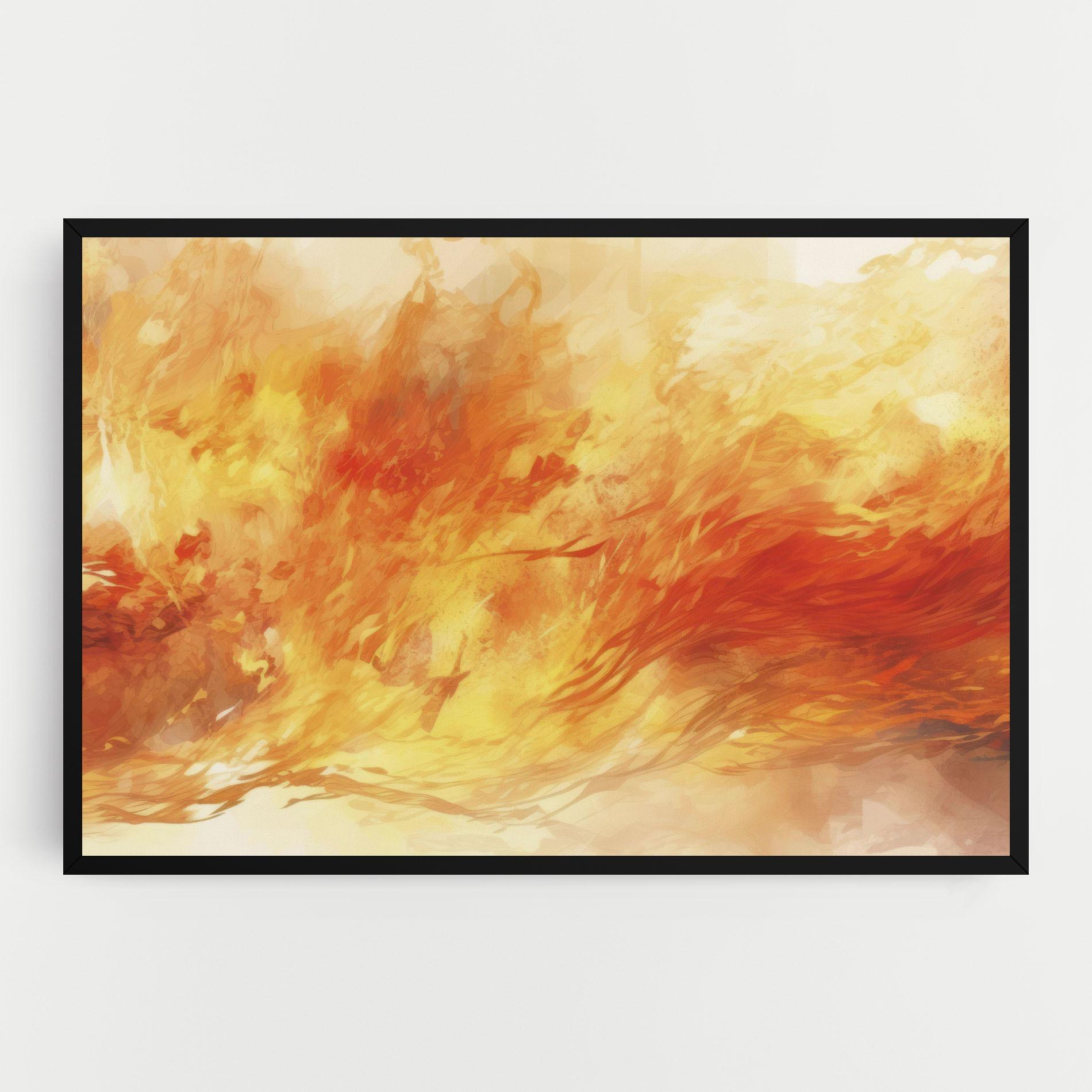 Tablou Canvas Burning Sparkle mockup 0