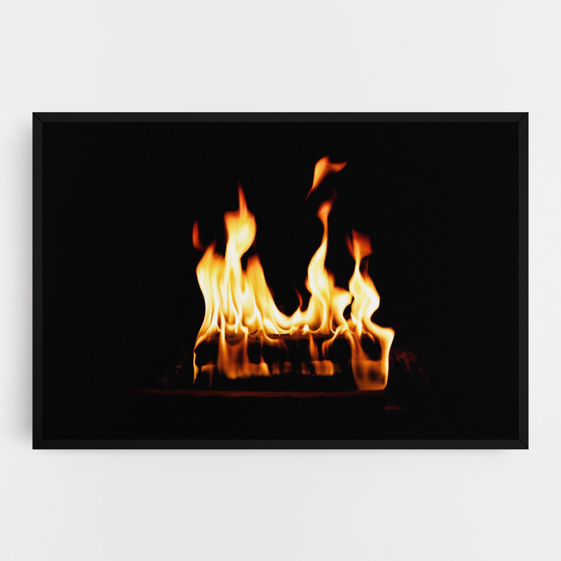 Tablou Canvas Calm Fire mockup 0