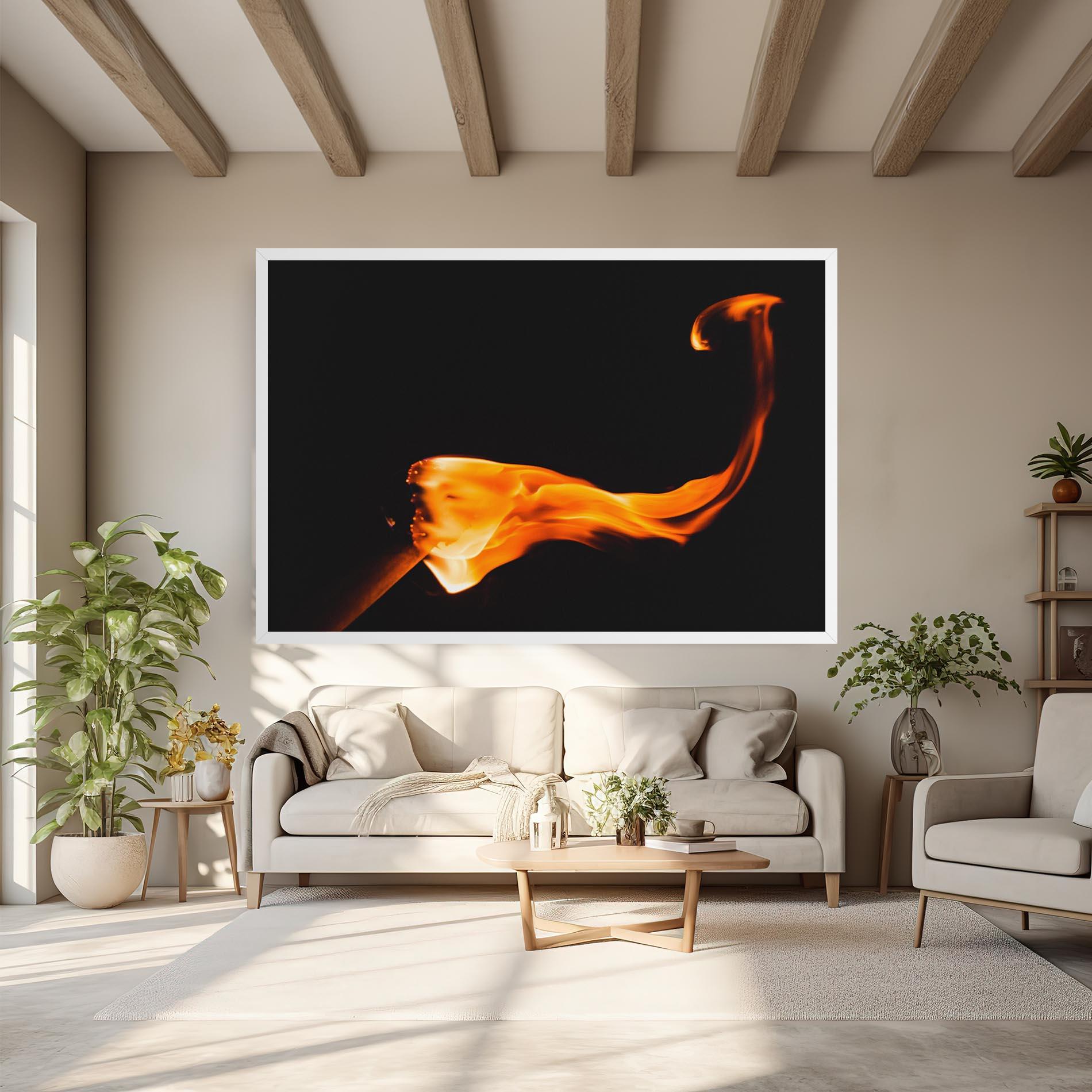 Tablou Canvas Art Fire mockup 6