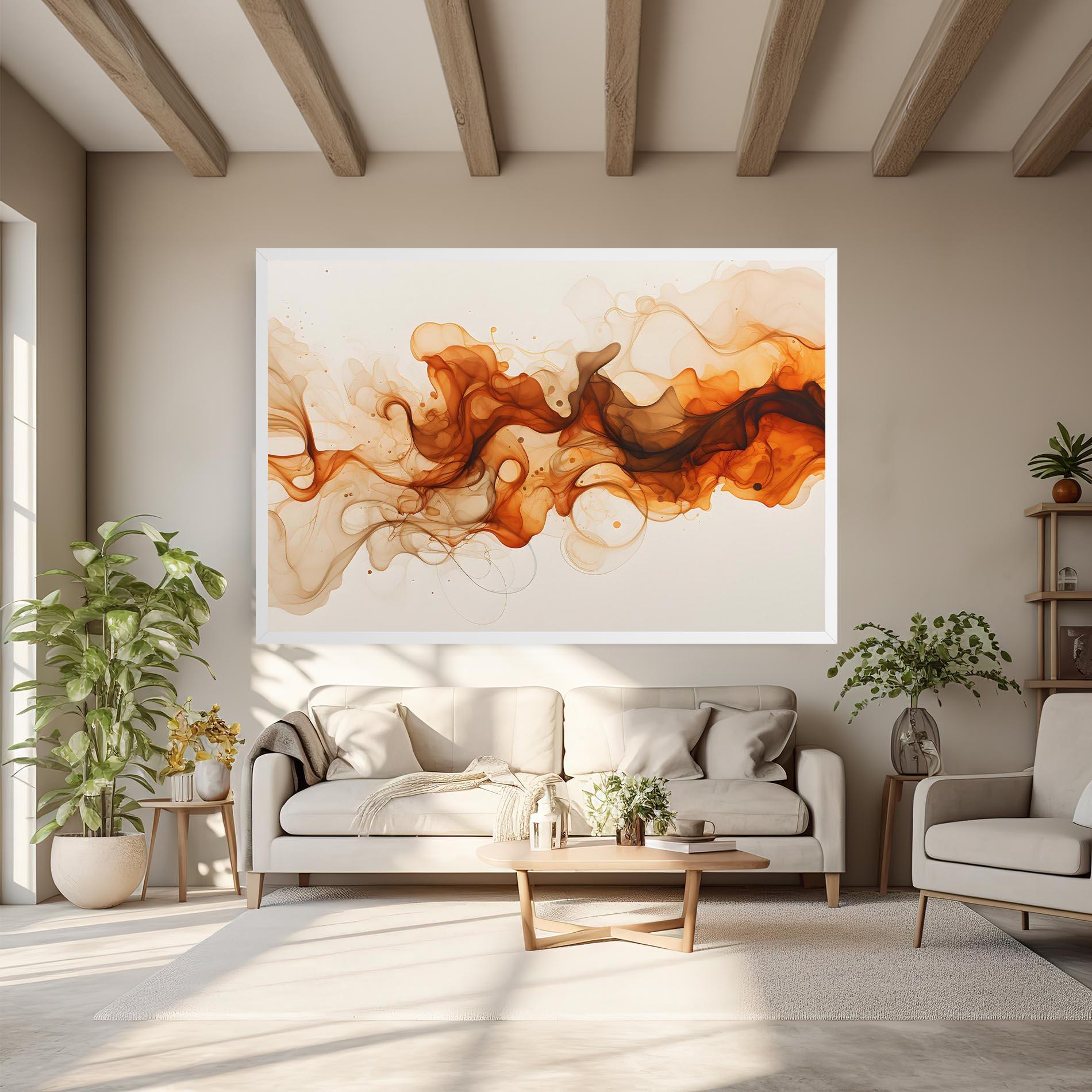 Tablou Canvas Fire Aroma mockup 6