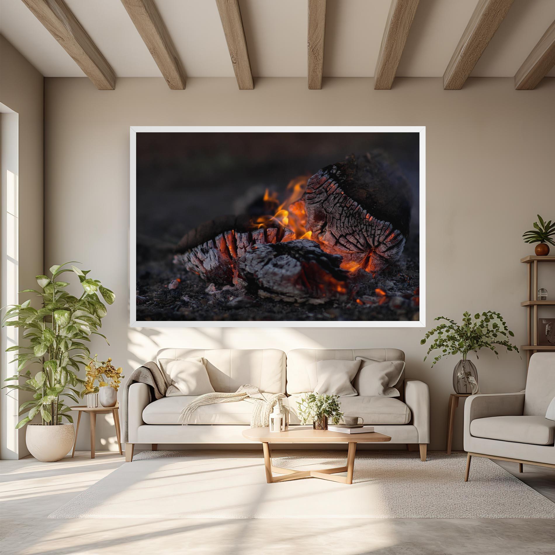 Tablou Canvas Fire Start mockup 6