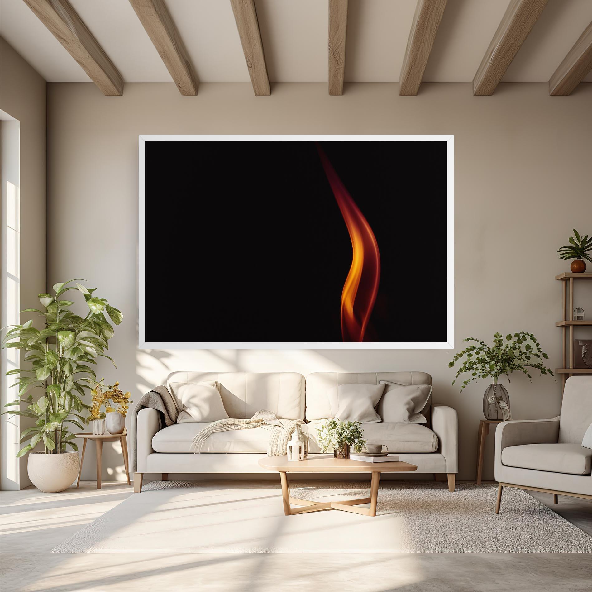 Tablou Canvas Flame Relax mockup 6