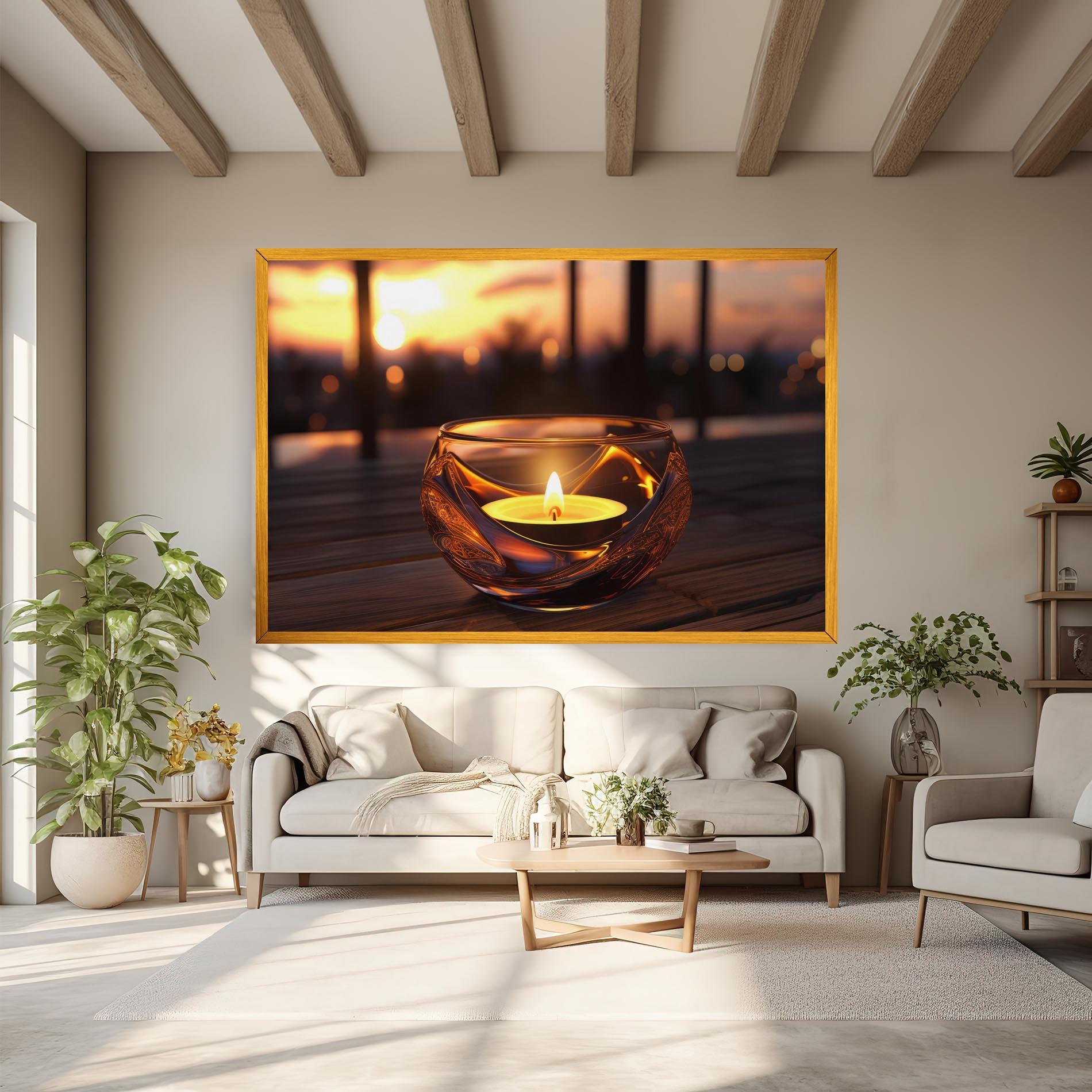 Tablou Canvas Fire Bowl mockup 6