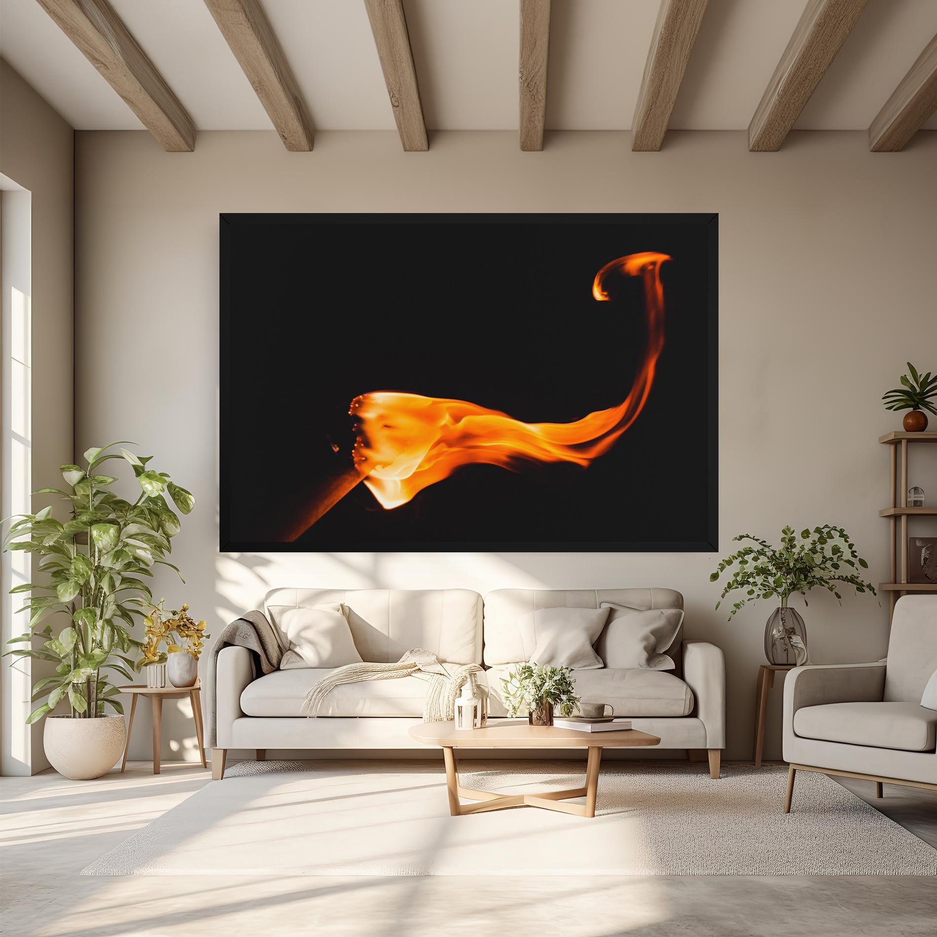 Tablou Canvas Art Fire mockup 6