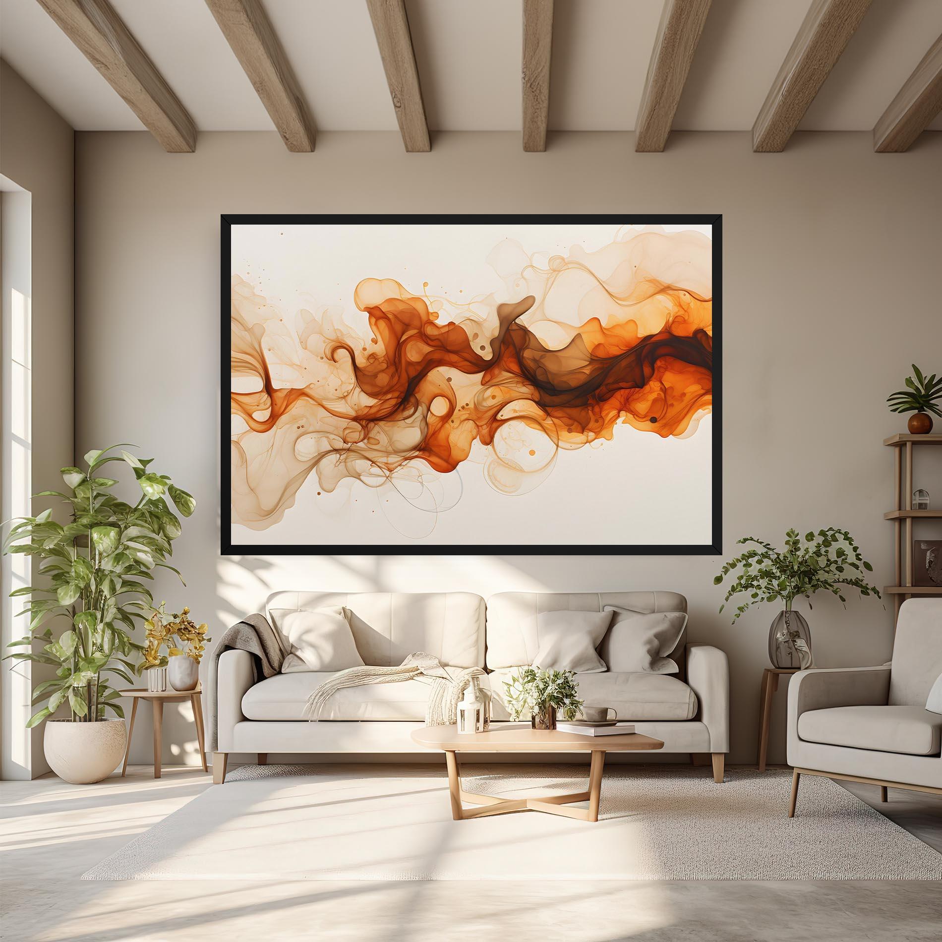 Tablou Canvas Fire Aroma mockup 6