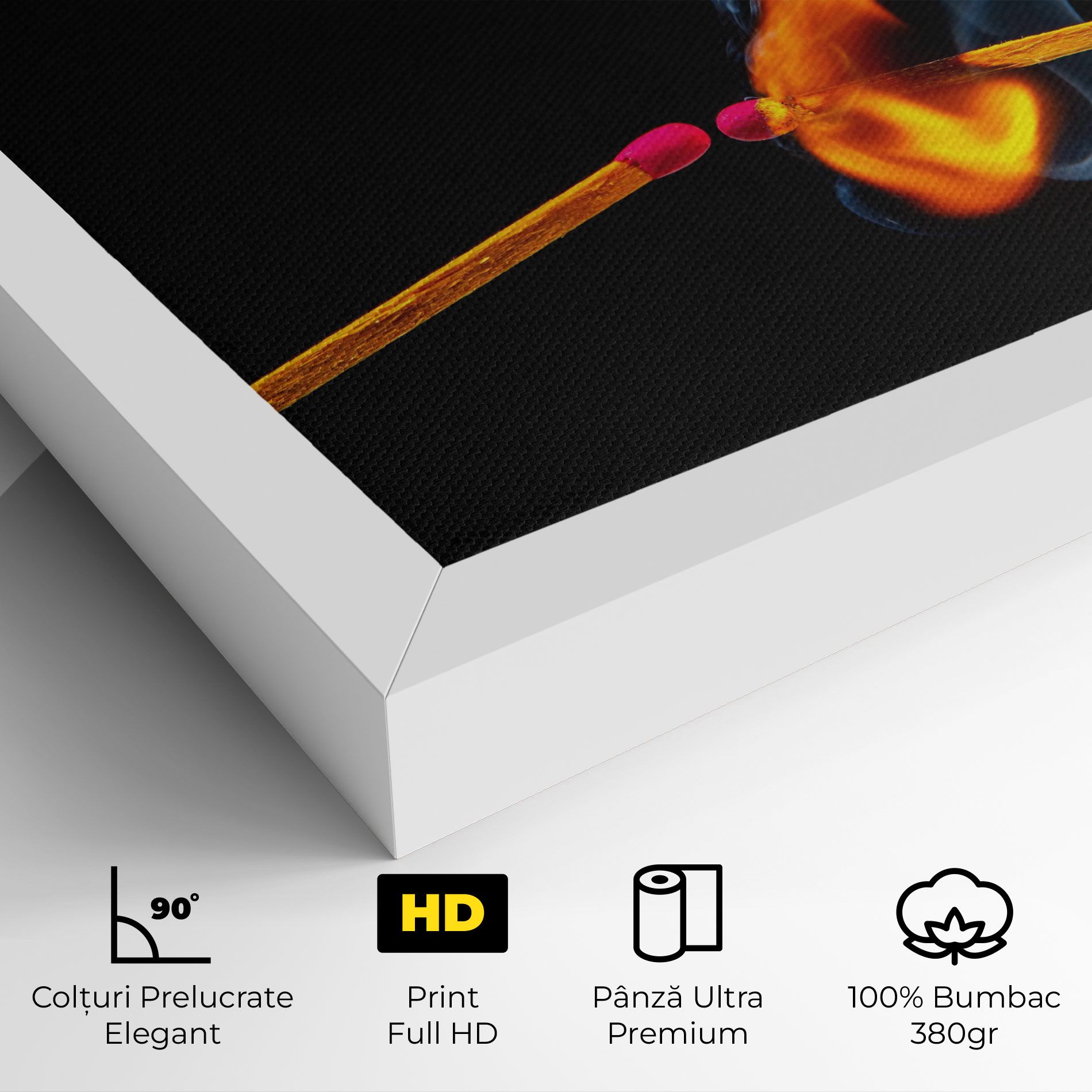Burning Smoking Match mockup 4