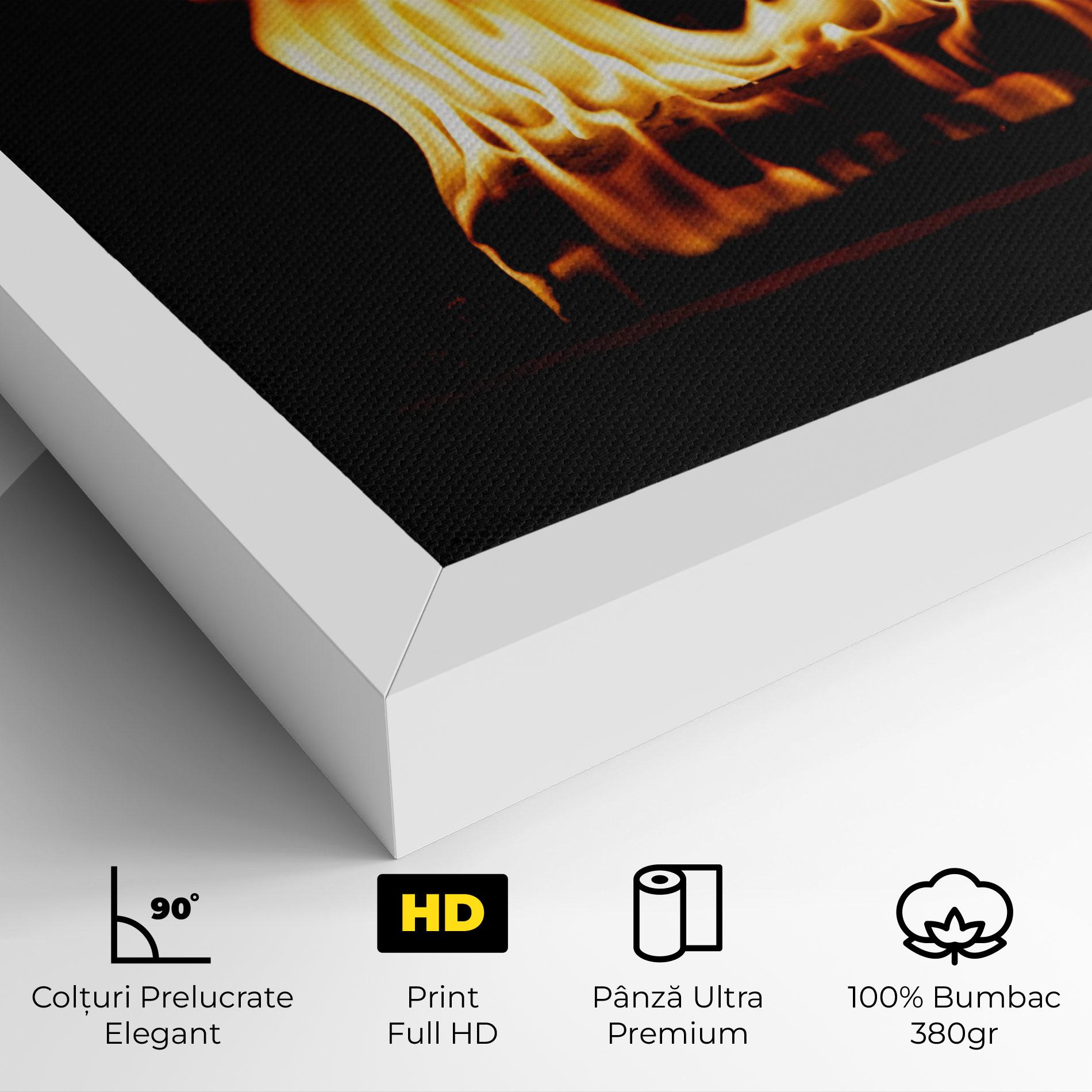 Tablou Canvas Calm Fire mockup 4