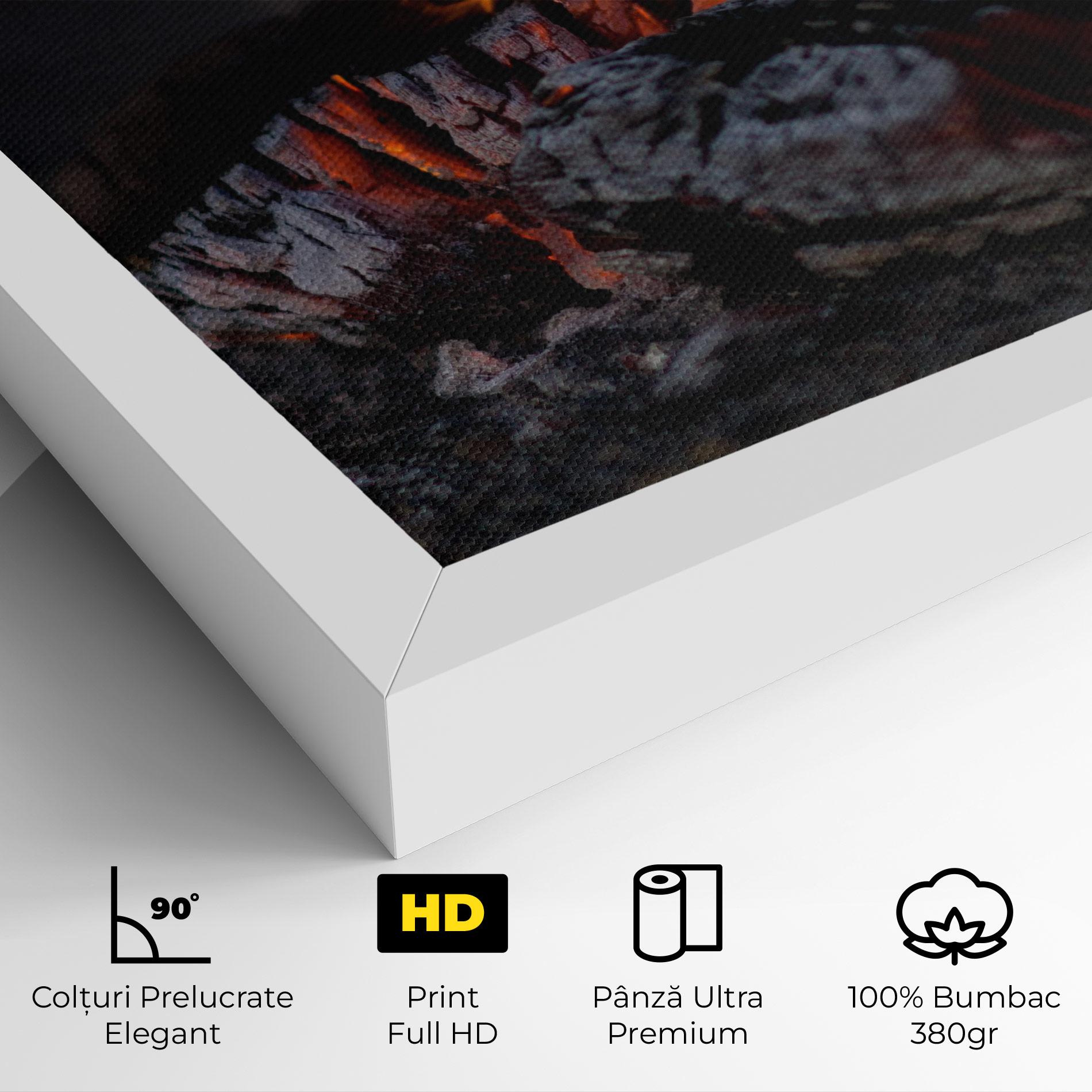 Tablou Canvas Fire Start mockup 4