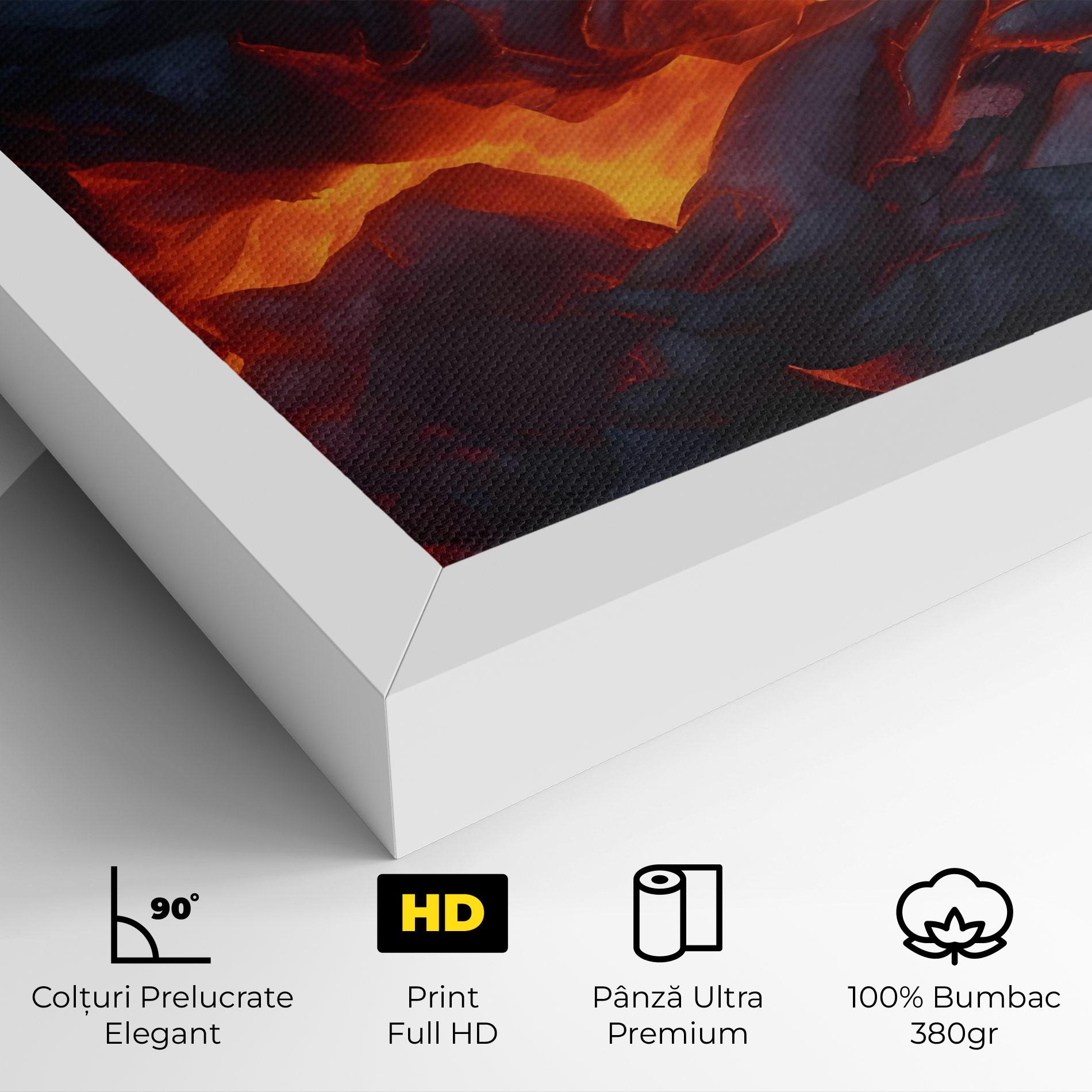 Tablou Canvas Lava Art mockup 4