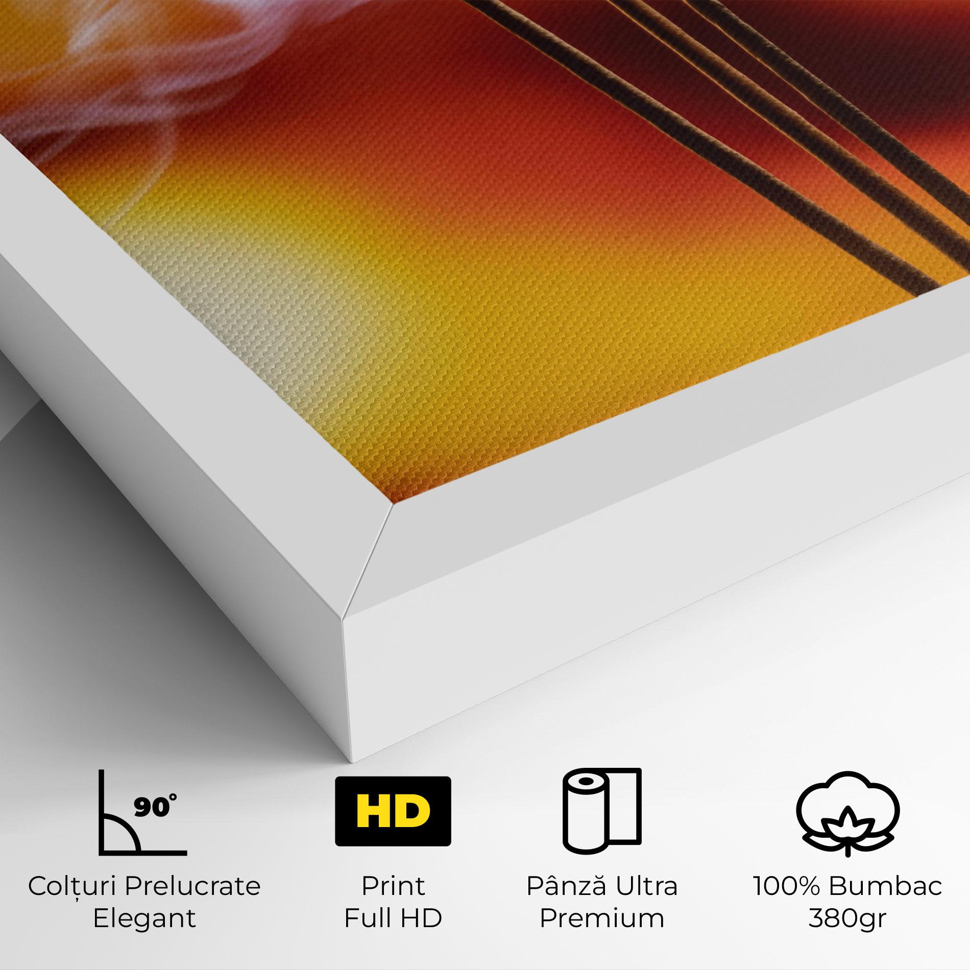 Tablou Canvas Sticks Burning mockup 4