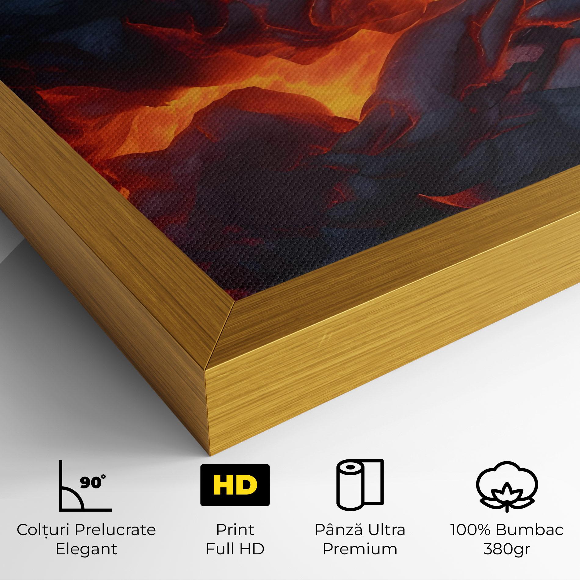 Tablou Canvas Lava Art mockup 4