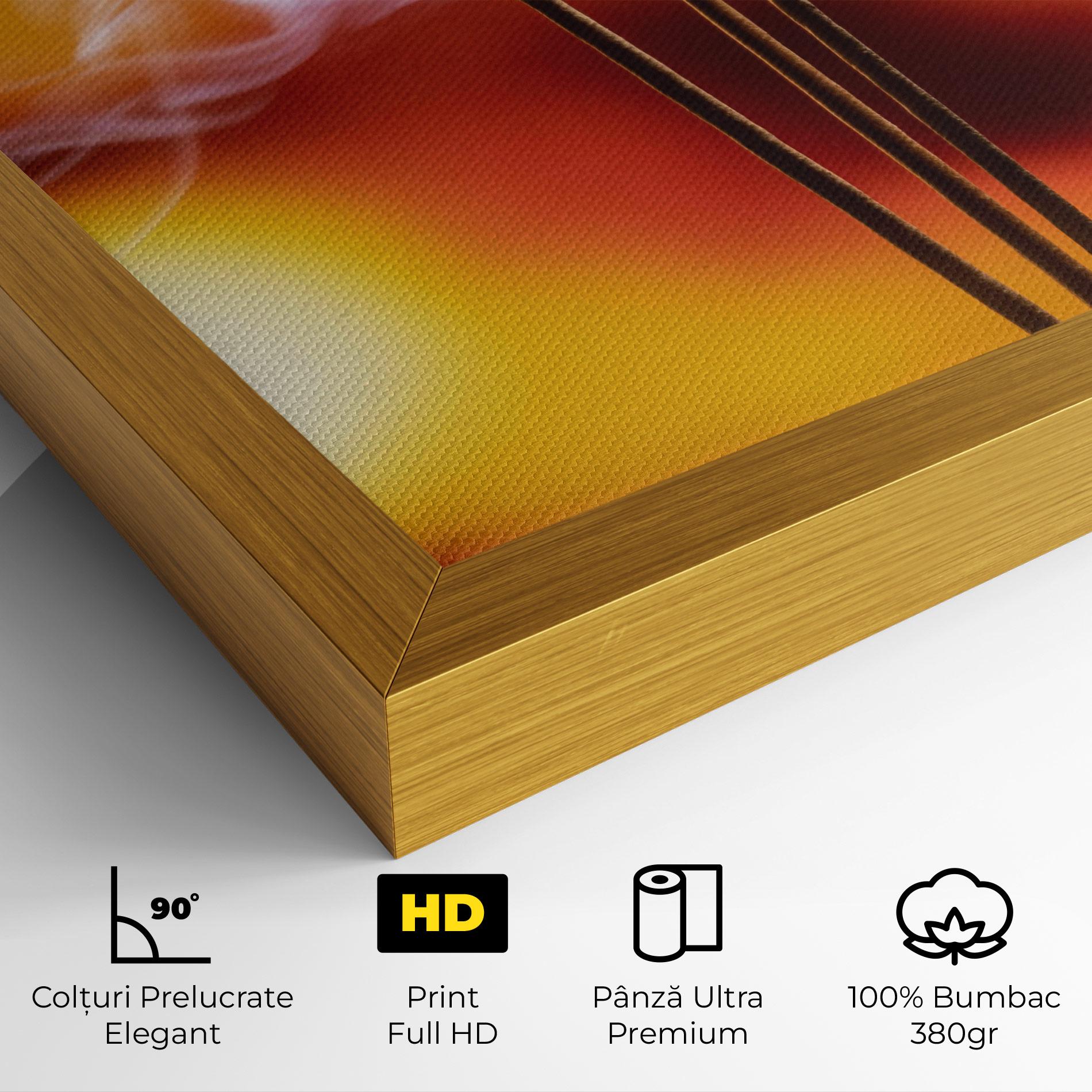 Tablou Canvas Sticks Burning mockup 4