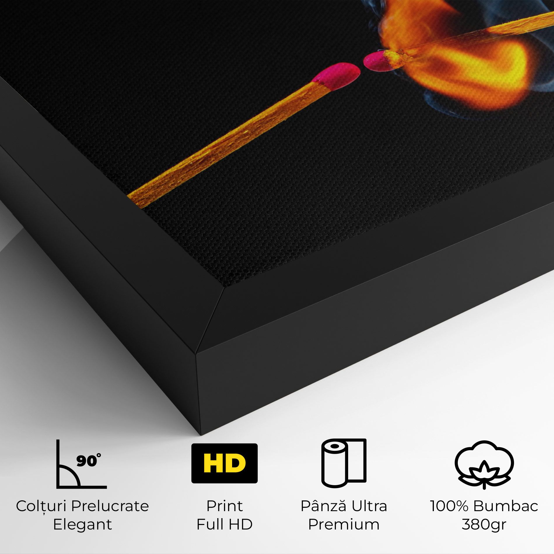 Burning Smoking Match mockup 4