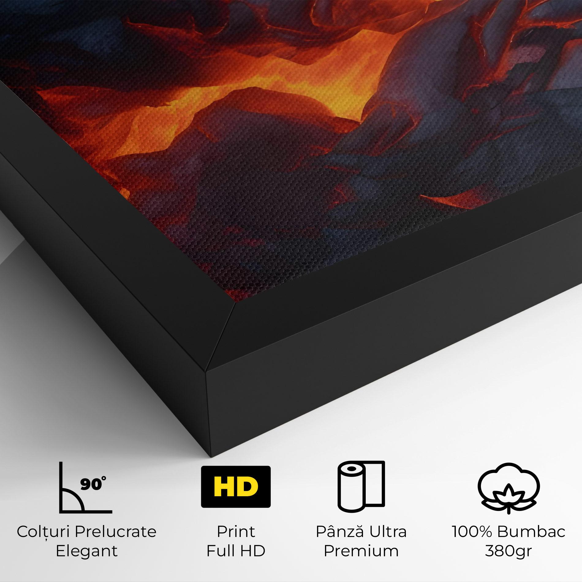 Tablou Canvas Lava Art mockup 4