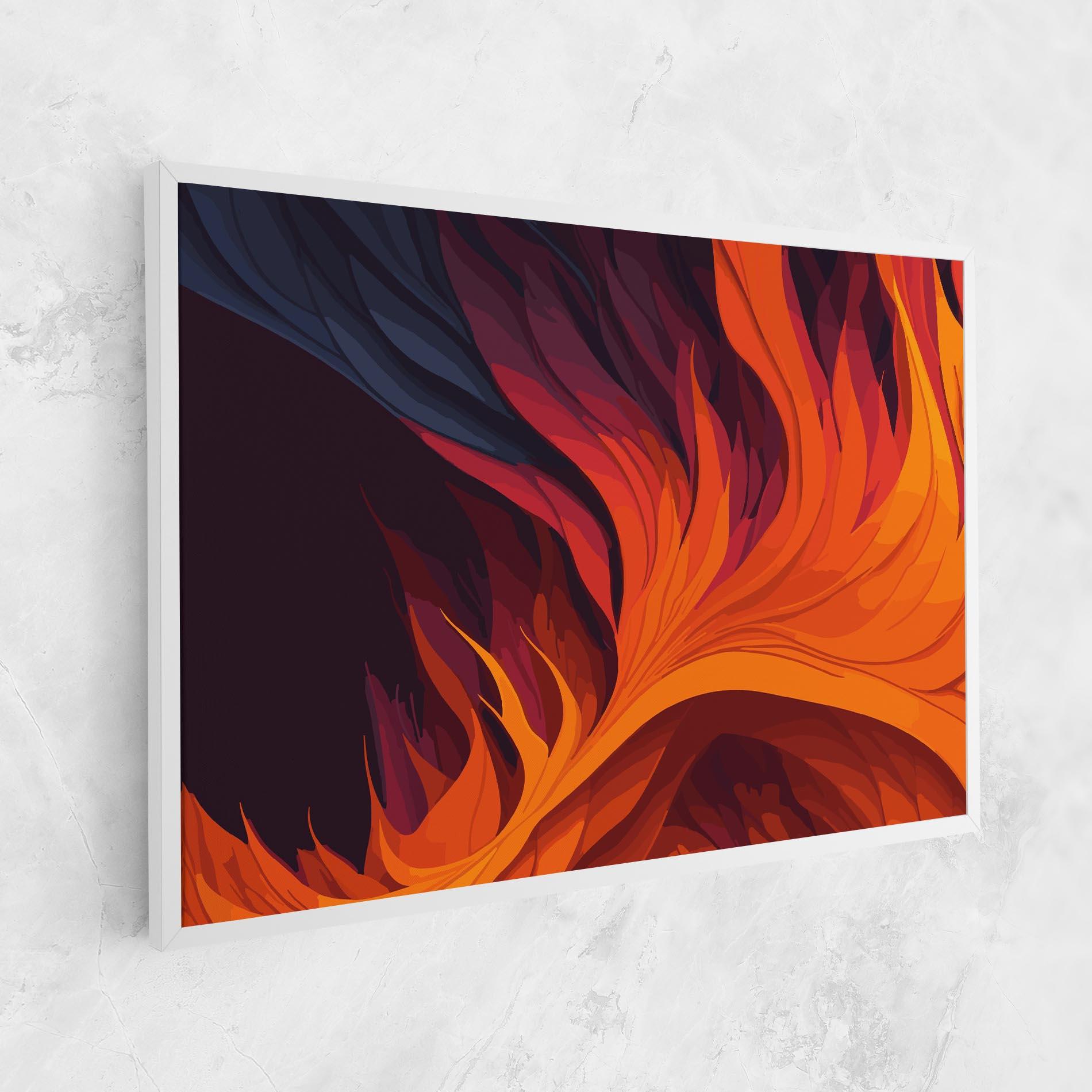 Tablou Canvas Artistic Fire mockup 1