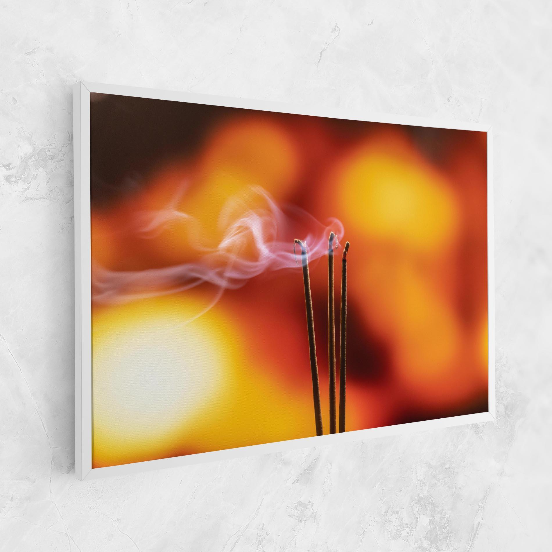 Tablou Canvas Sticks Burning mockup 1