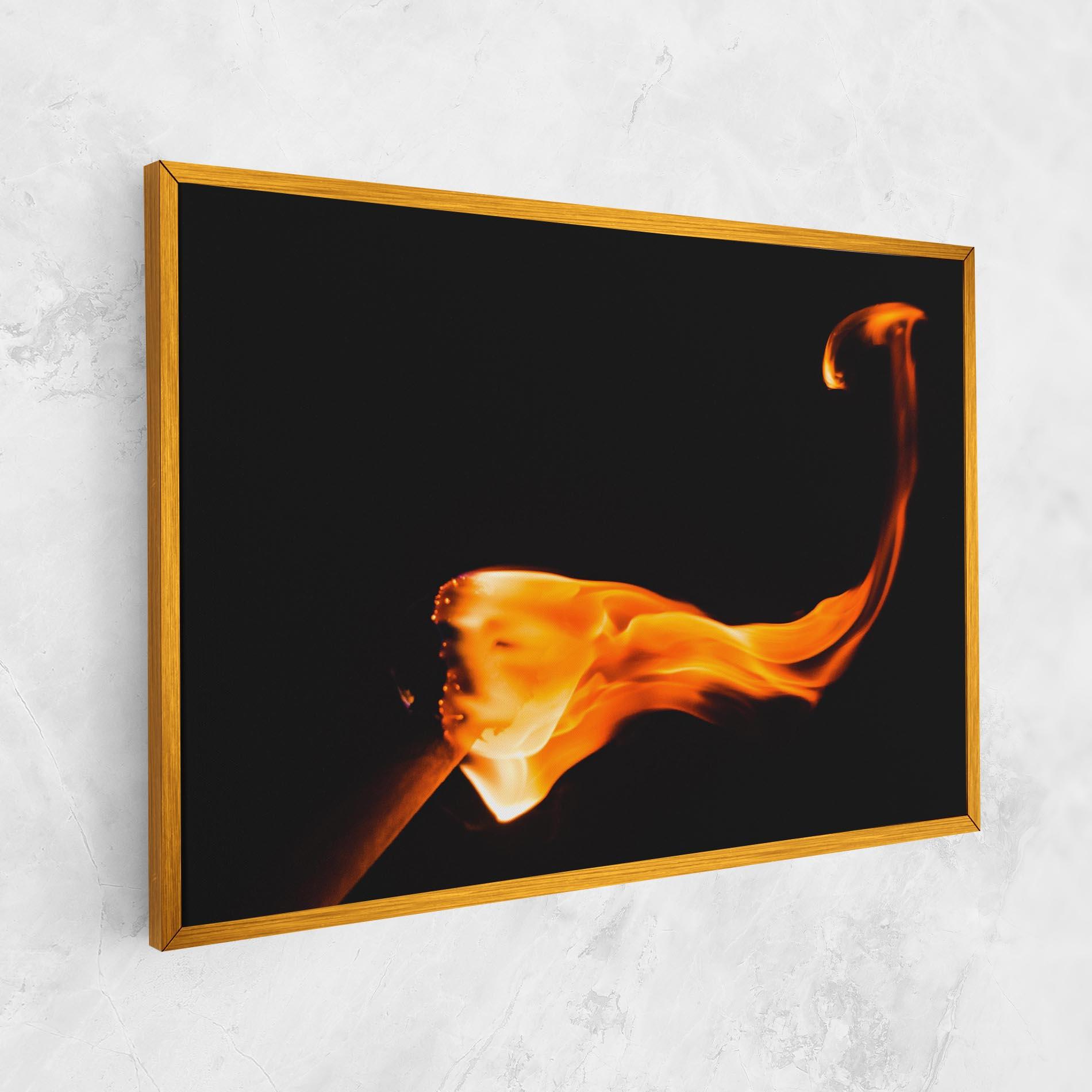 Tablou Canvas Art Fire mockup 1