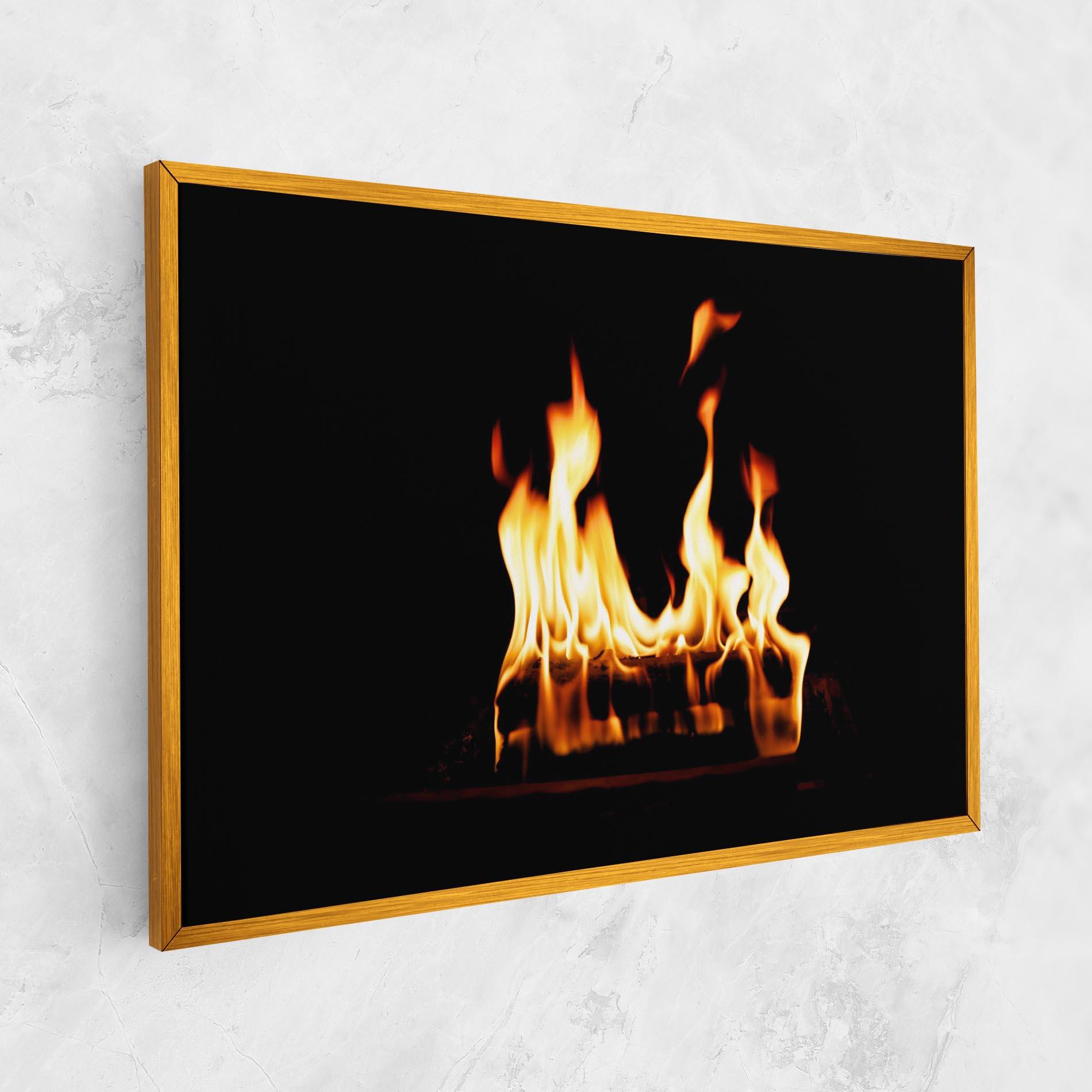 Tablou Canvas Calm Fire mockup 1