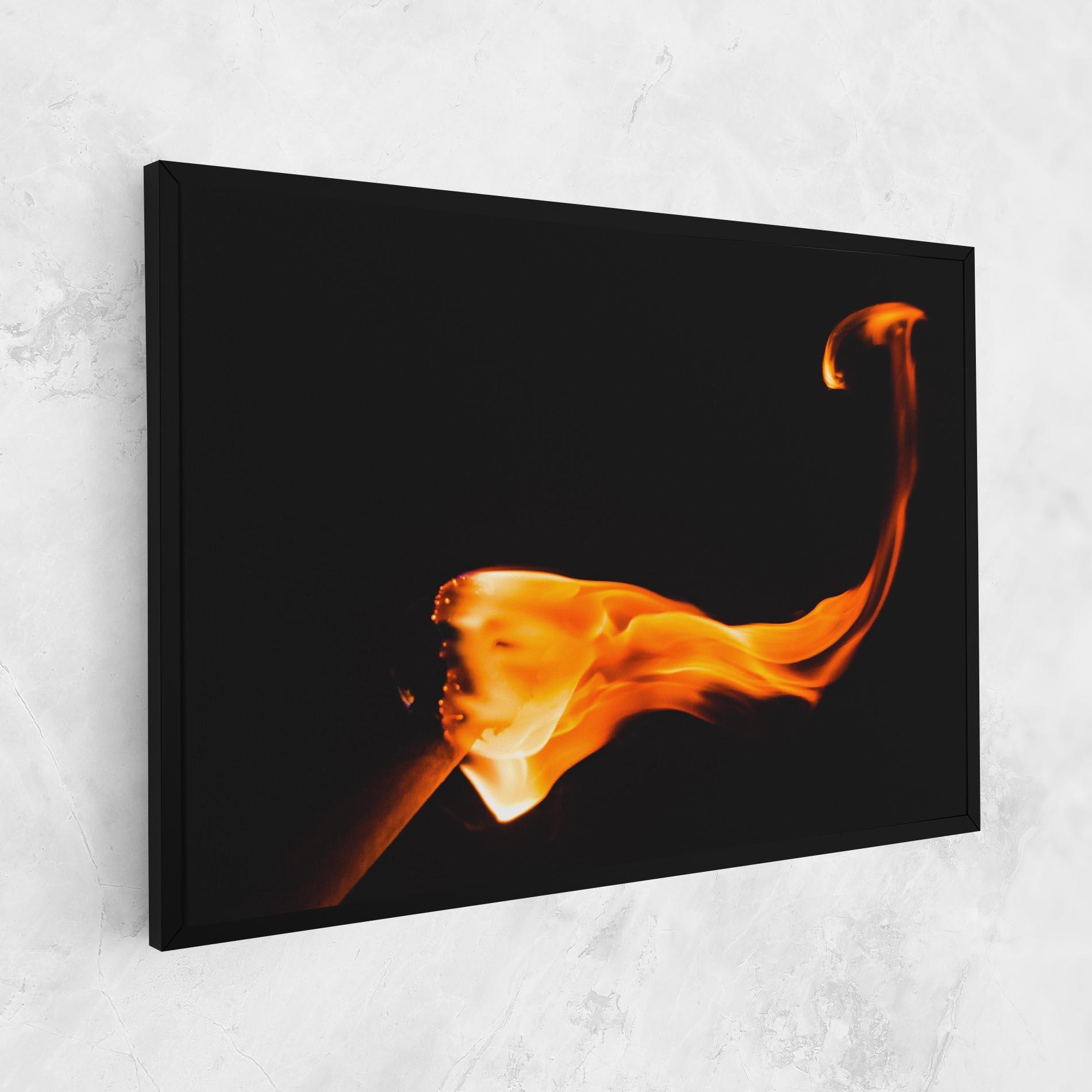 Tablou Canvas Art Fire mockup 1