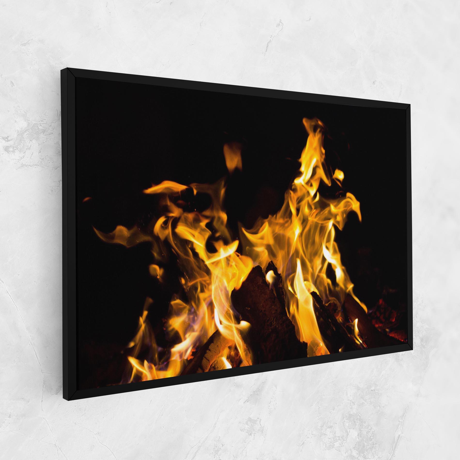 Tablou Canvas Fire Dance mockup 1