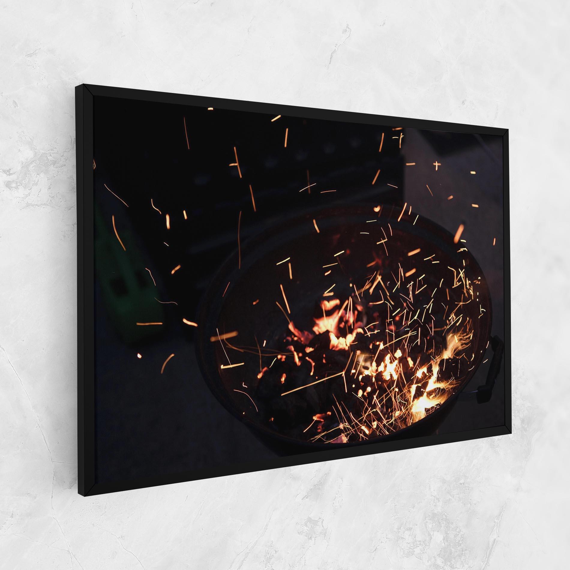 Tablou Canvas Fire Little Lights mockup 1