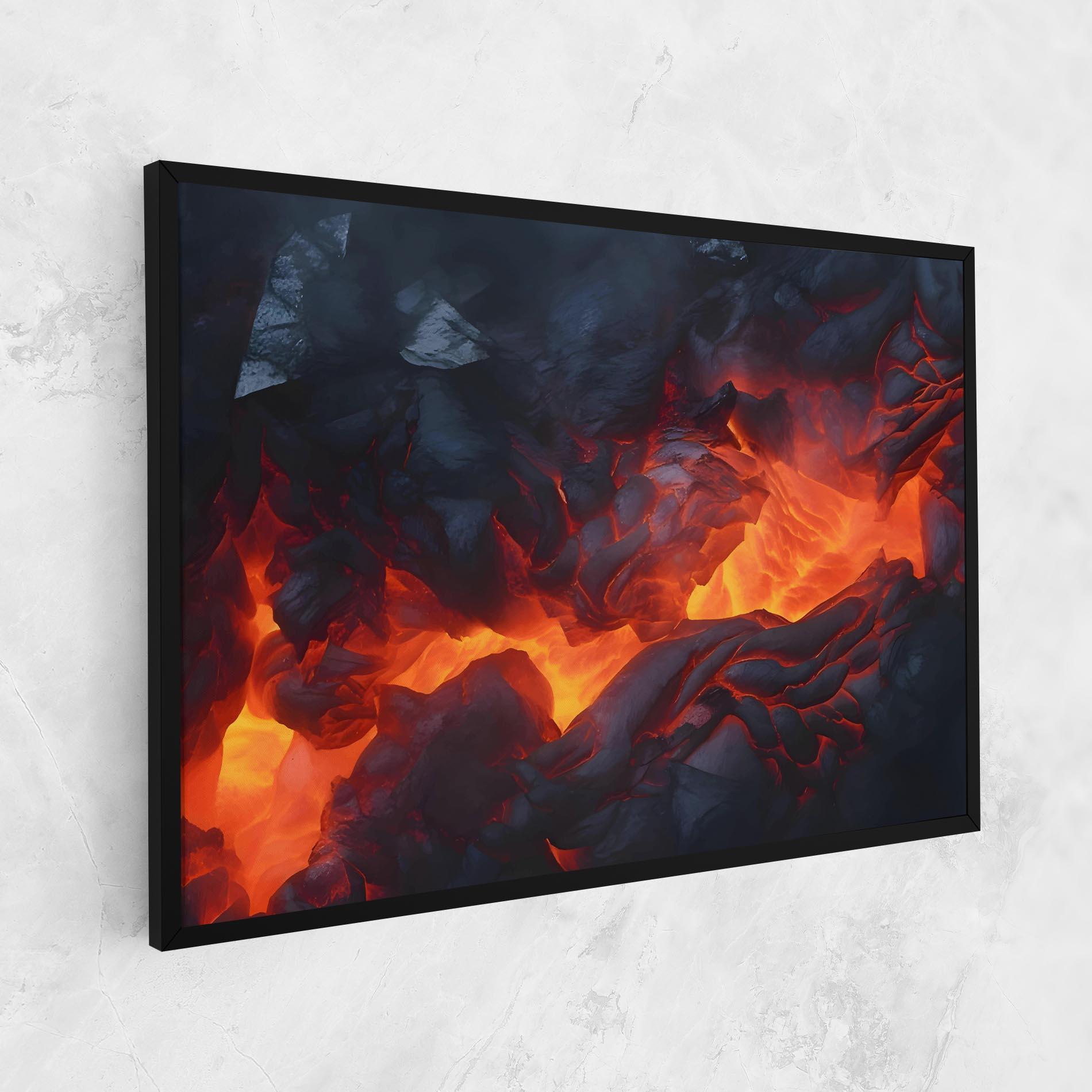 Tablou Canvas Lava Art mockup 1