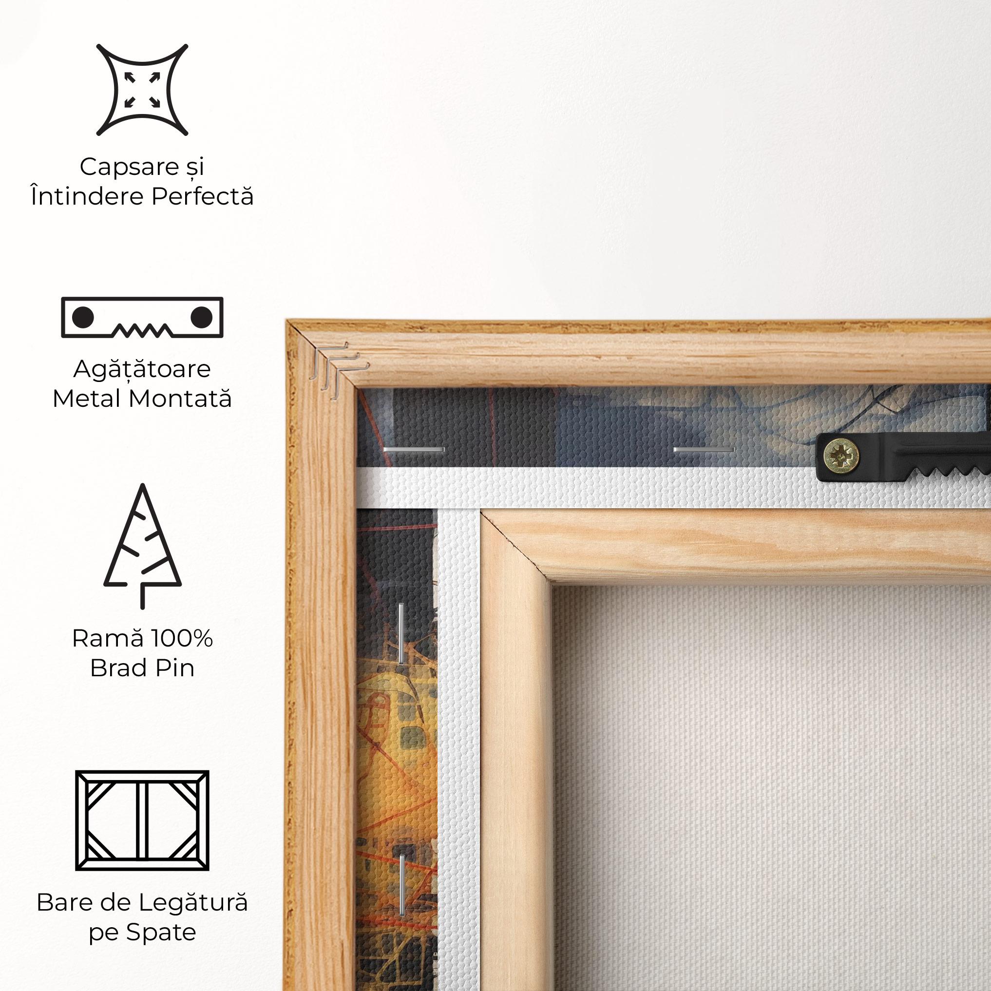 Tablou Canvas Abstract Fire Style mockup 5