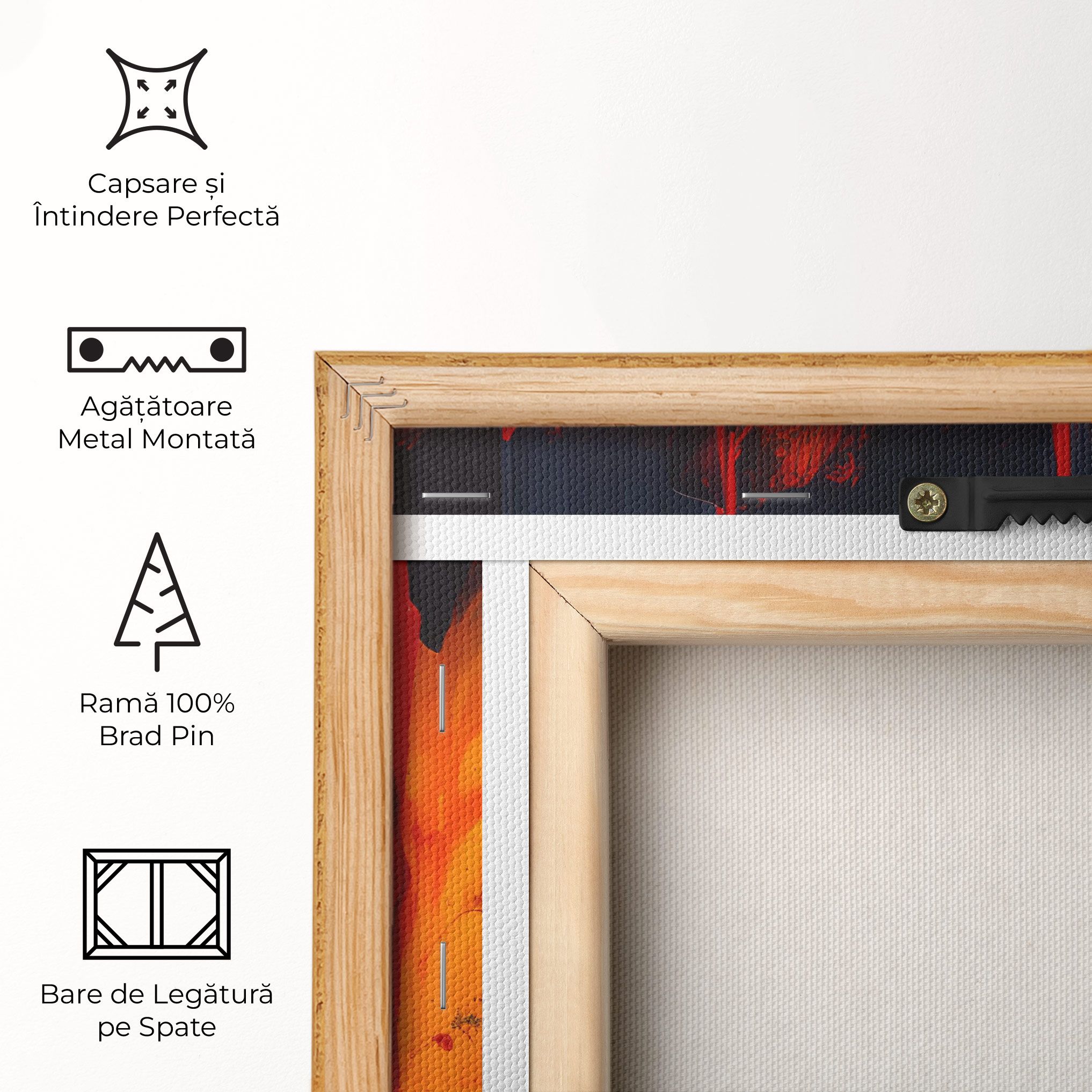 Colorful Fire Art mockup 5