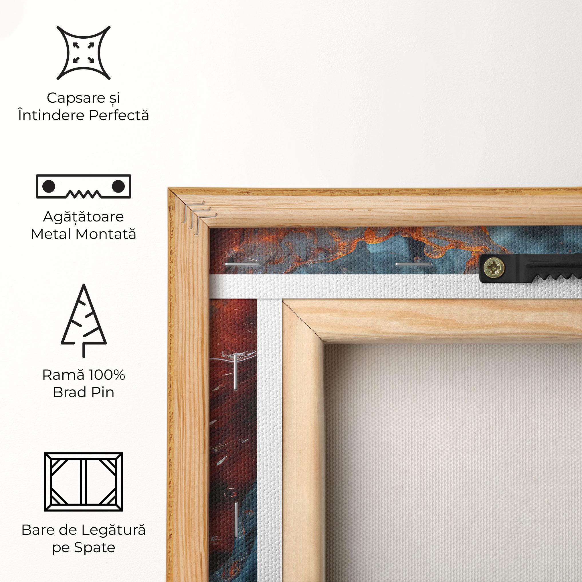 Tablou Canvas Fire Water mockup 5