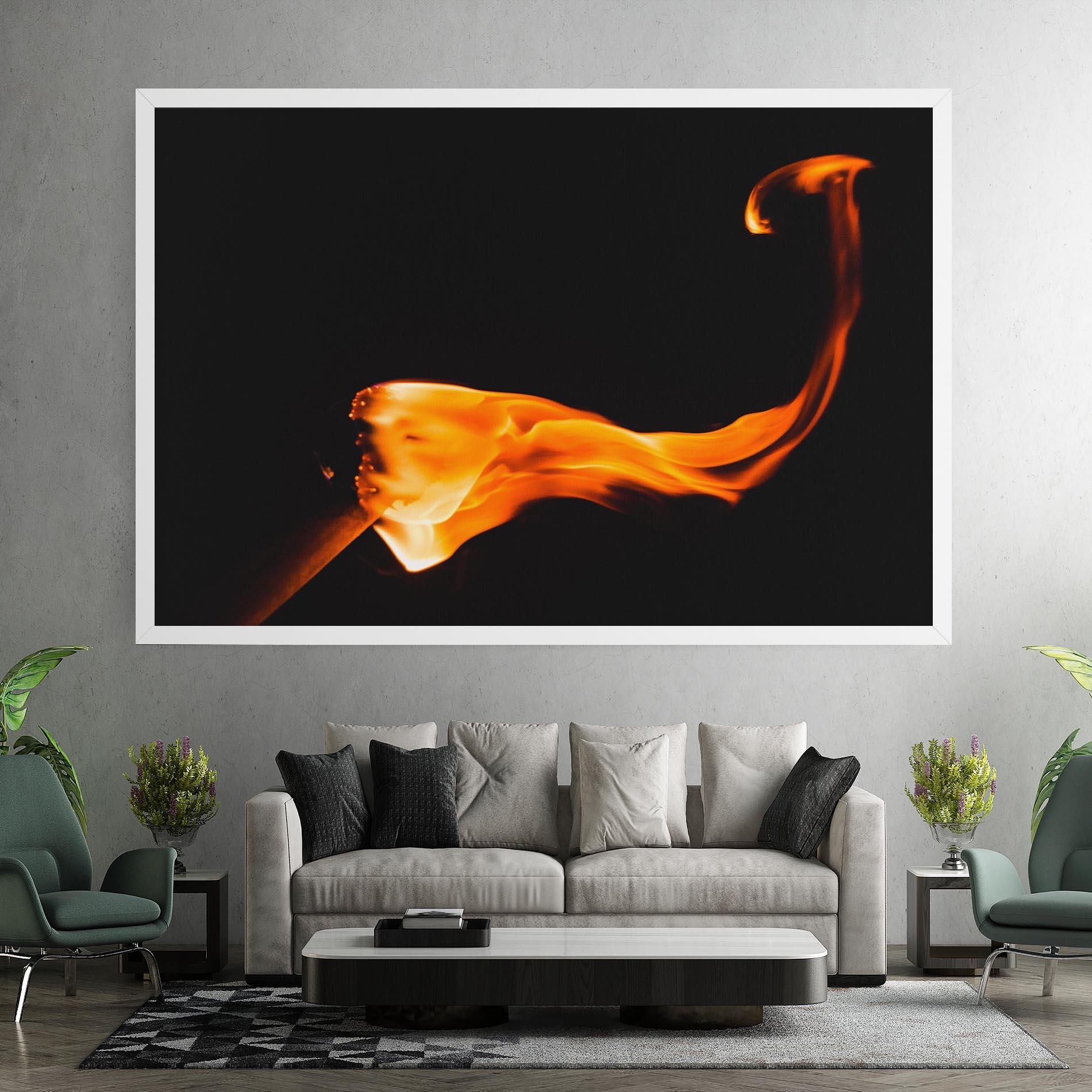 Tablou Canvas Art Fire mockup 7