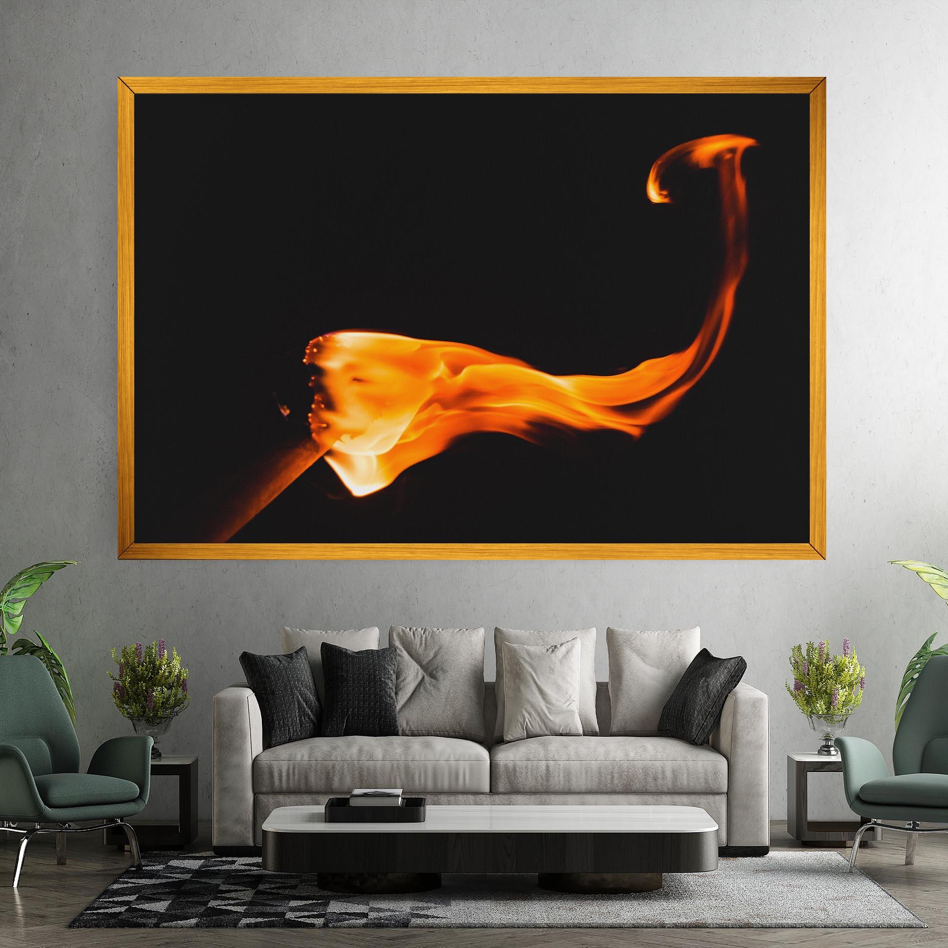 Tablou Canvas Art Fire mockup 7